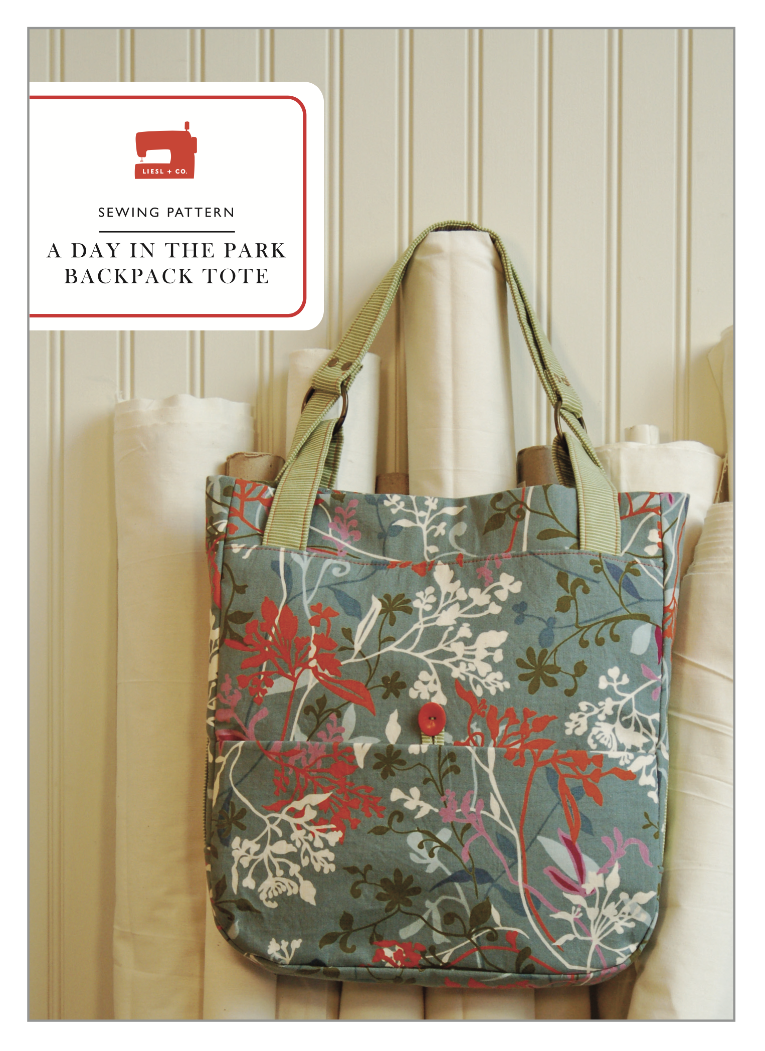 Liesl + Co Day in the Park Backpack/Tote PDF