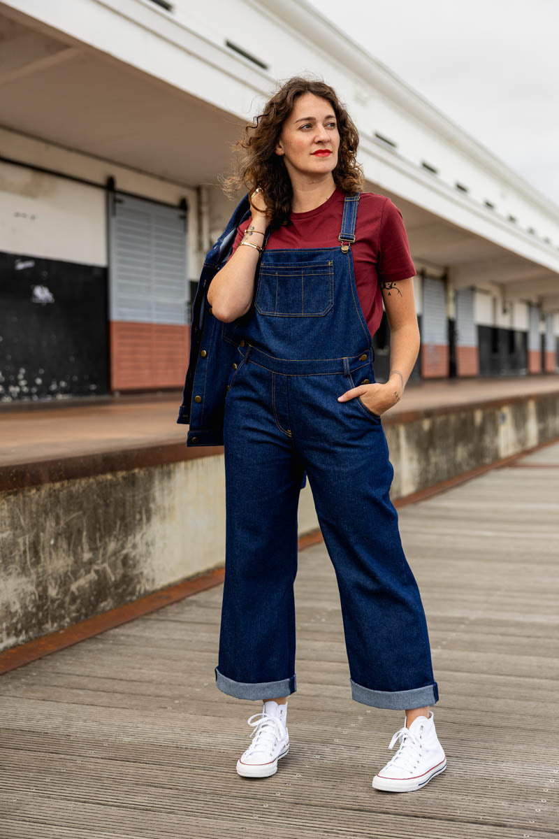 I AM Patterns Diamond Dungarees