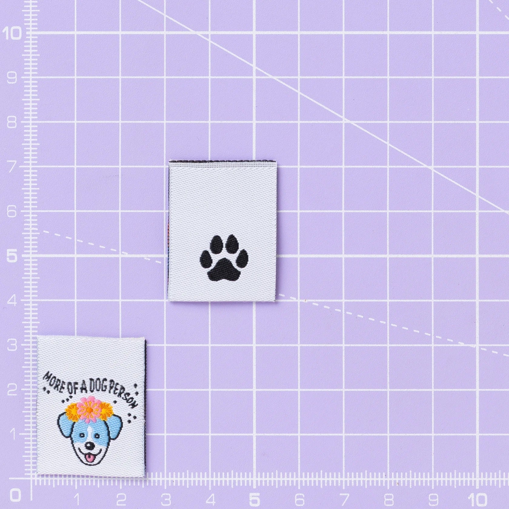 Little Rosy Cheeks 'More of a Dog Person' Labels
