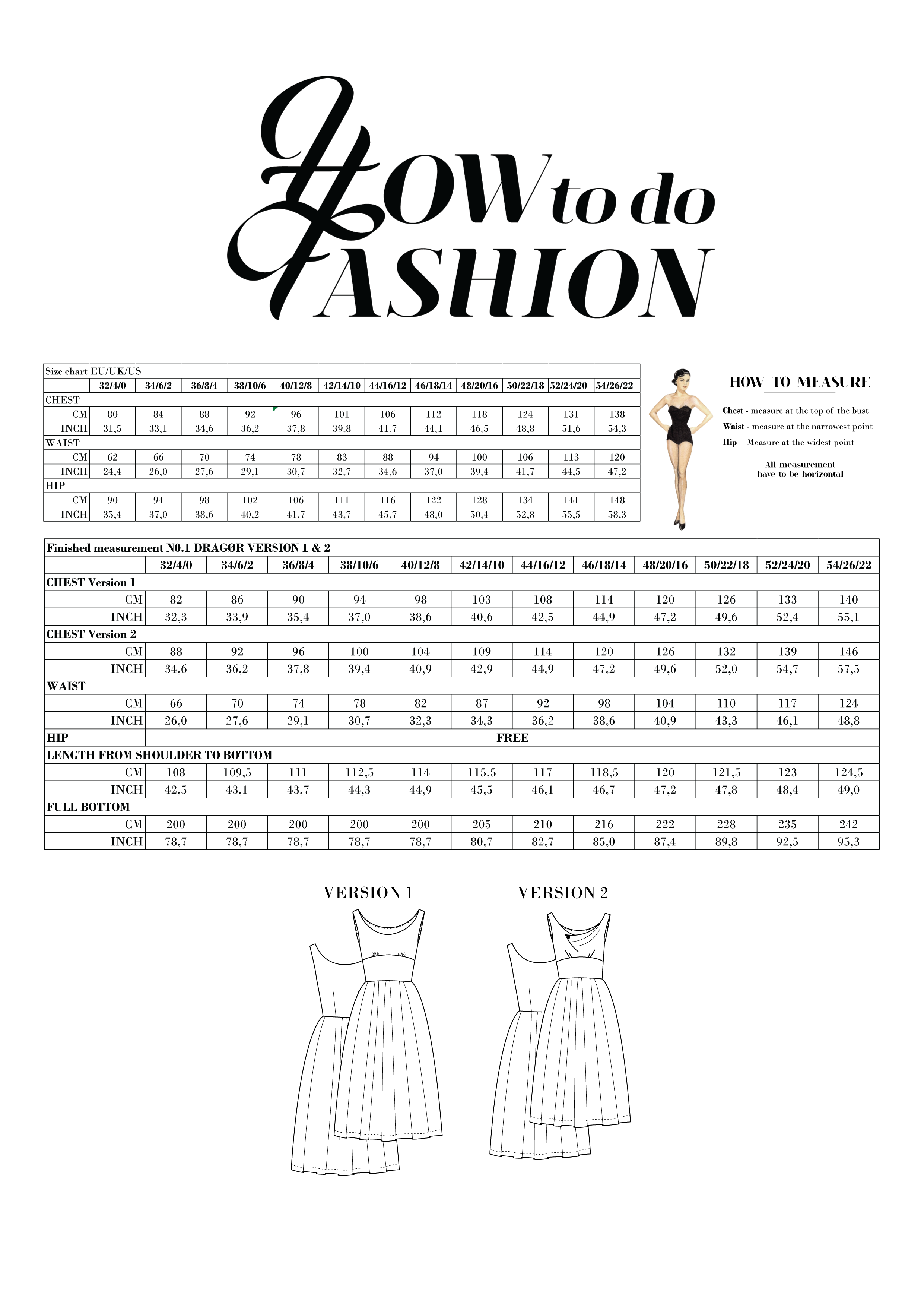 How to Do Fashion No. 1 Dragør Dress