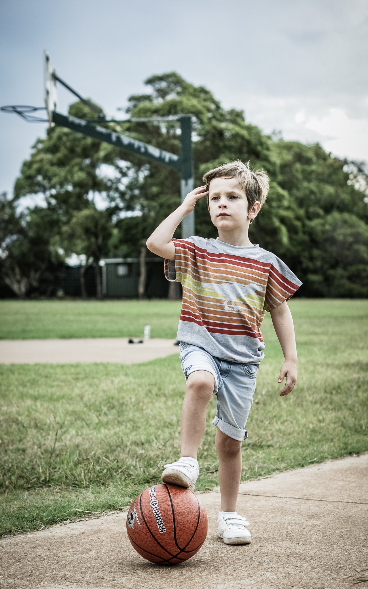 Waves & Wild Children's Driftwood Dolman Sweatshirt