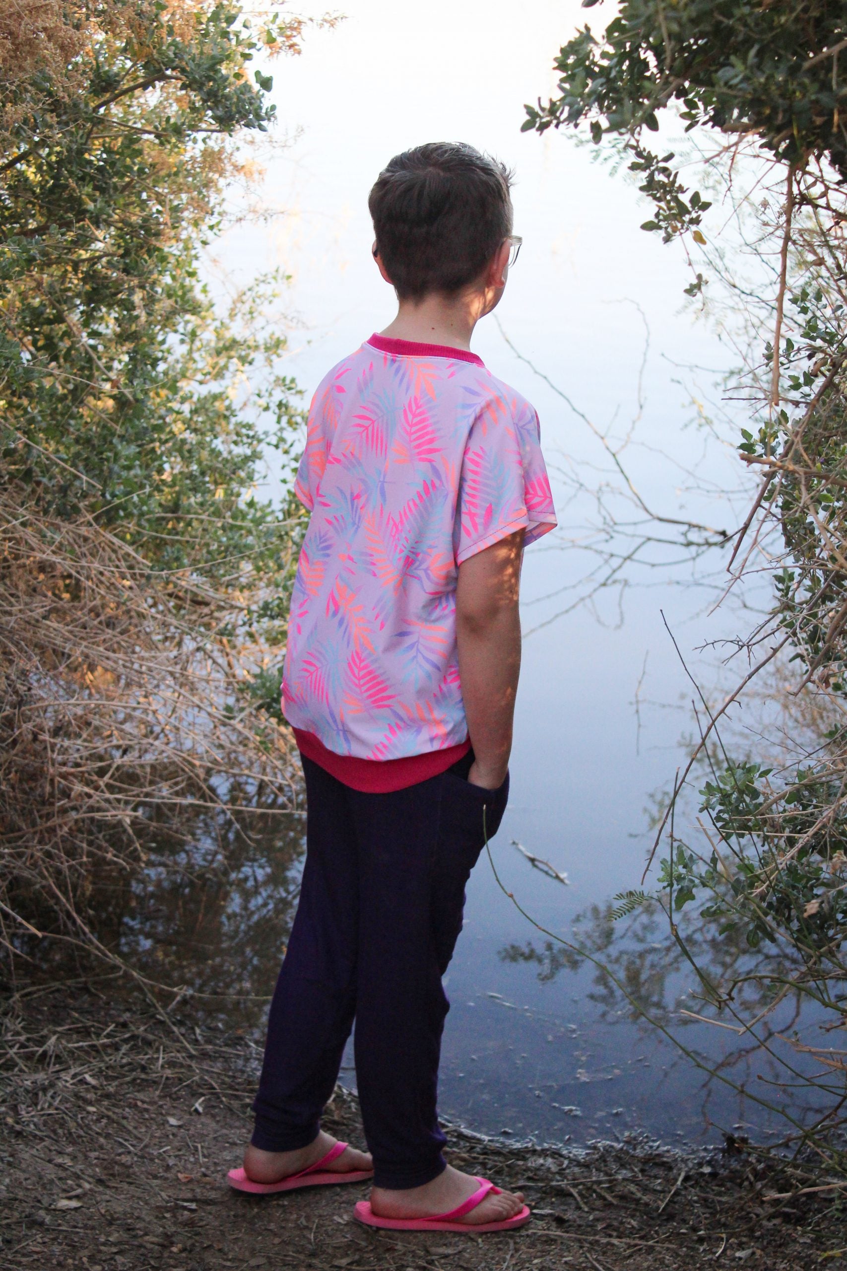 Waves & Wild Children's Driftwood Dolman Sweatshirt