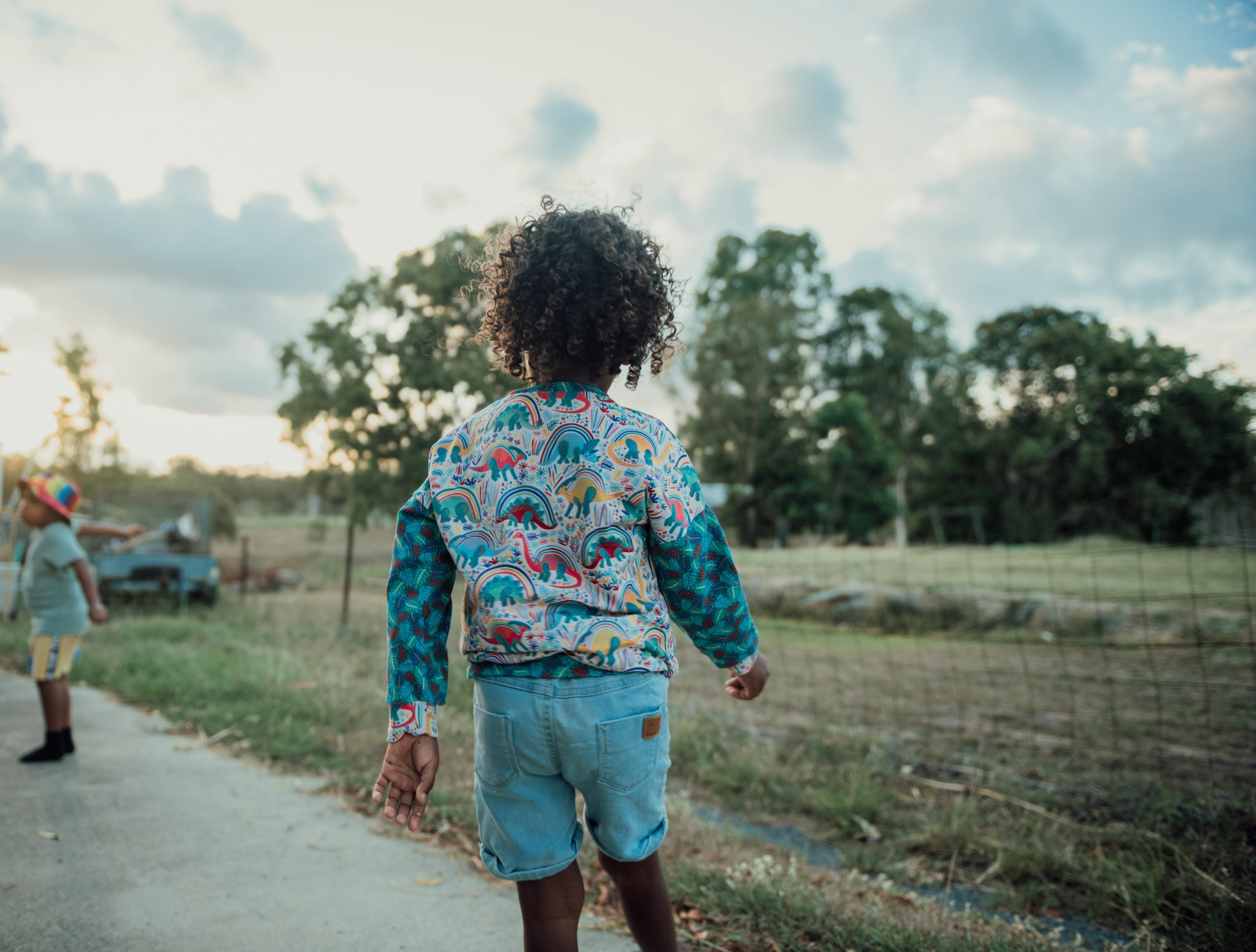 Waves & Wild Children's Driftwood Dolman Sweatshirt