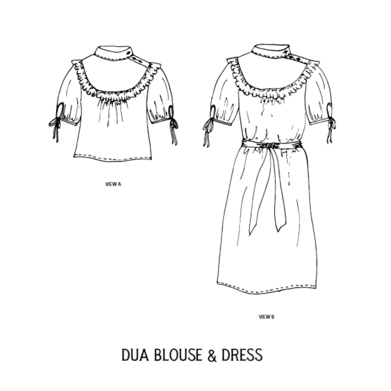 Makyla Creates Dua Blouse and Dress