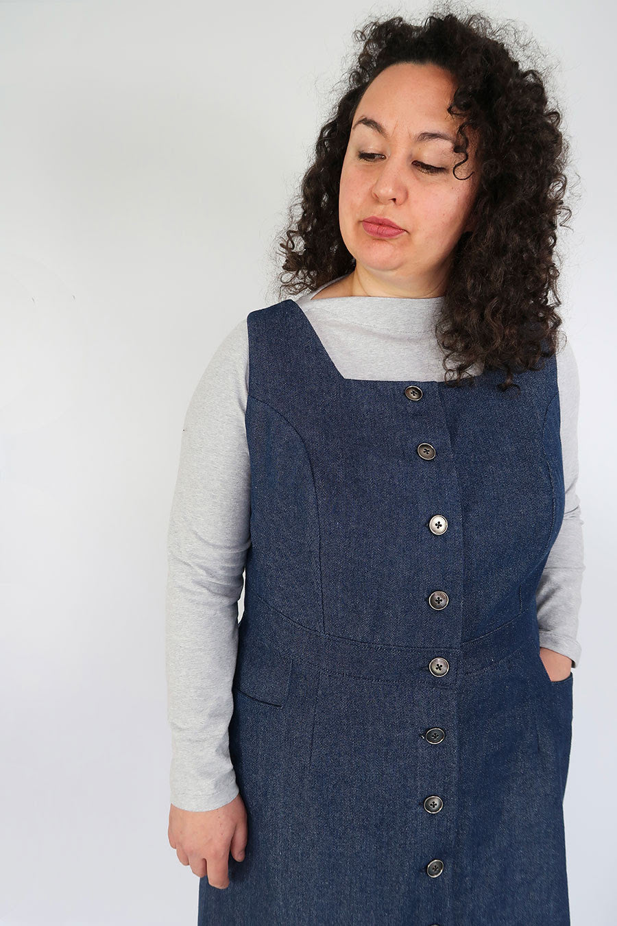 Jennifer Lauren Handmade Dulcie Pinafore