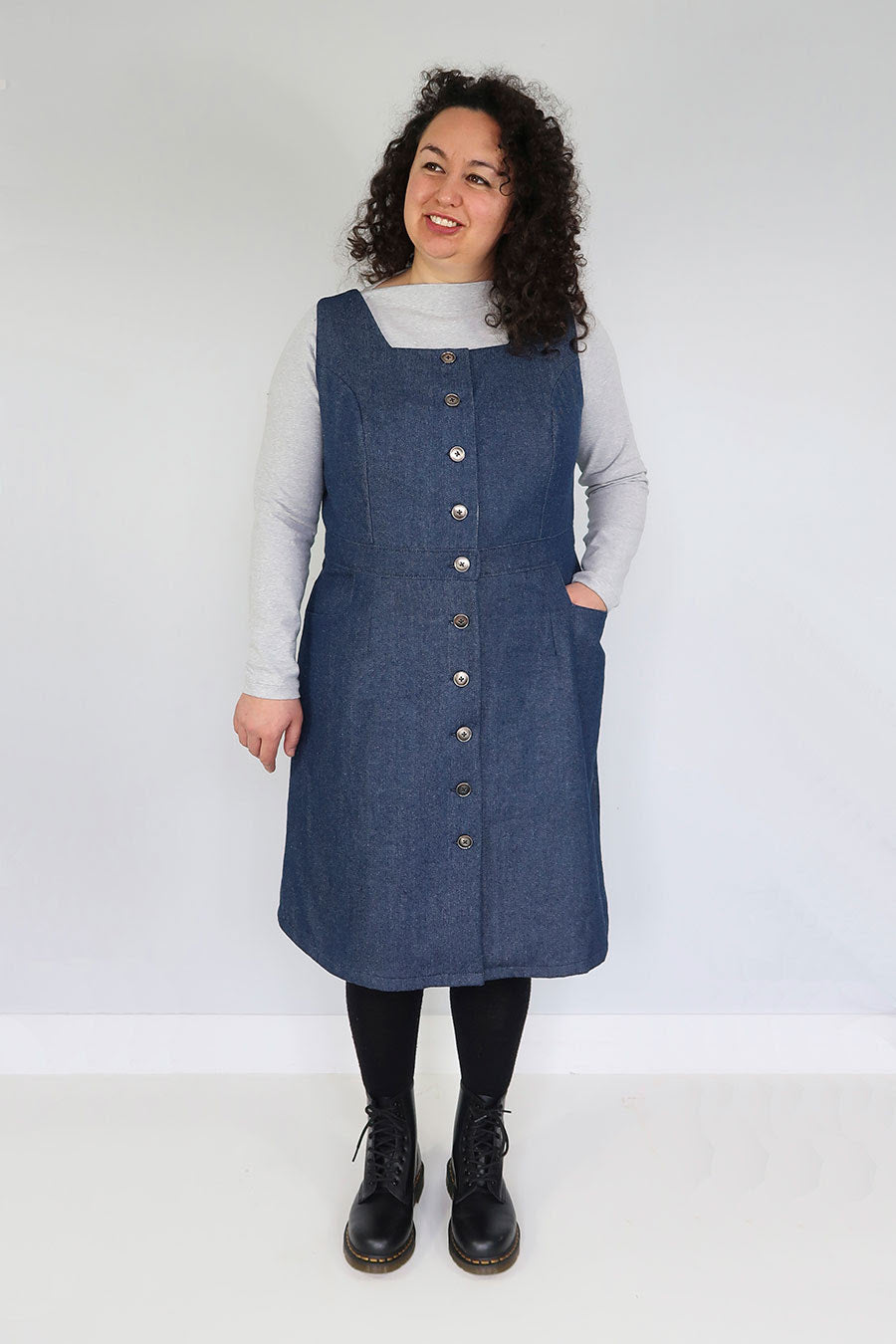 Jennifer Lauren Handmade Dulcie Pinafore