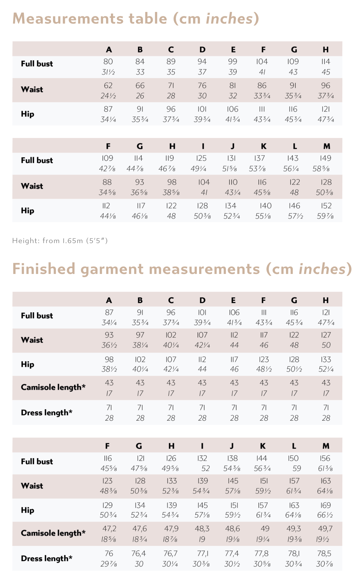 Camimade Dune Camisole and Dress