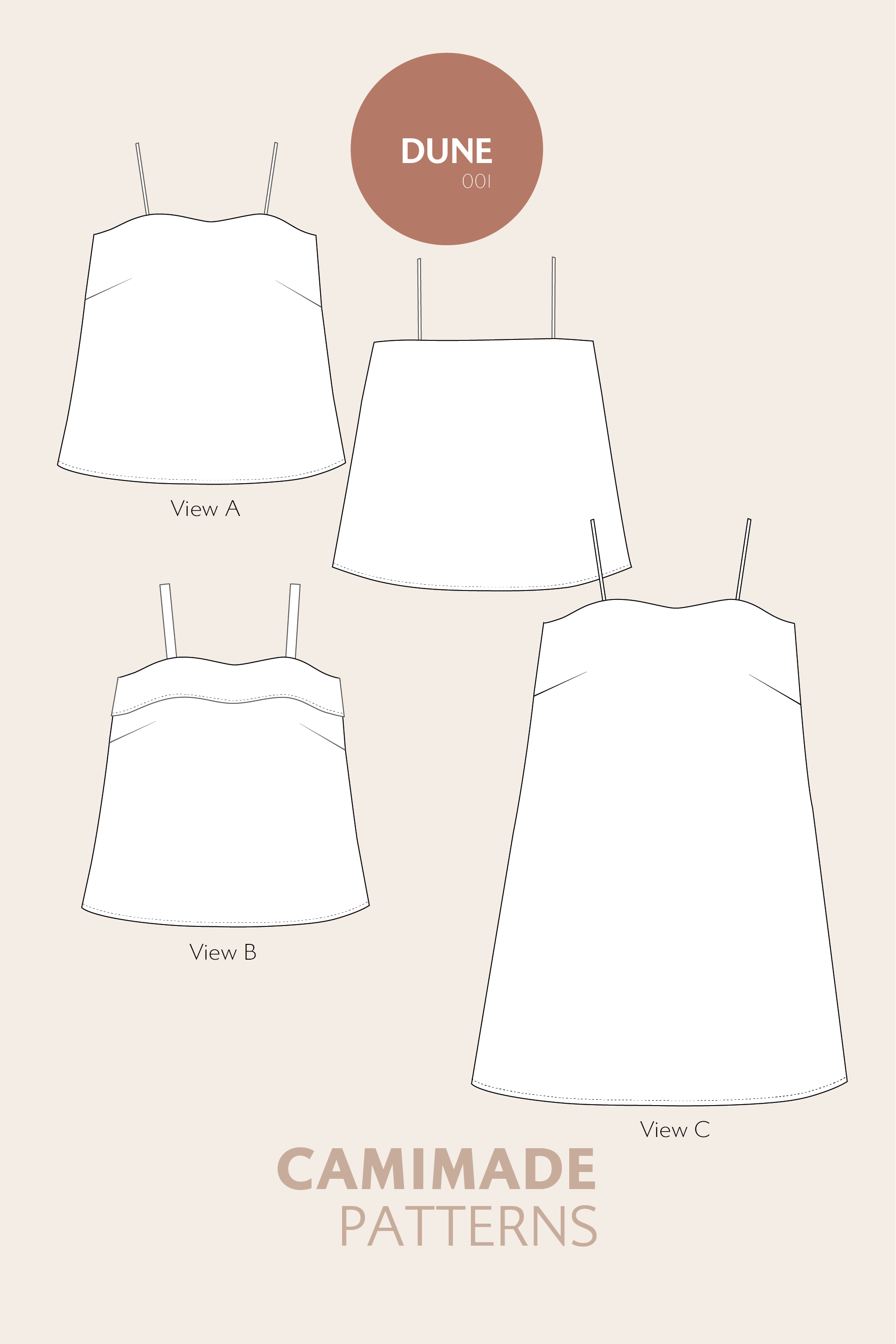 Camimade Dune Camisole and Dress