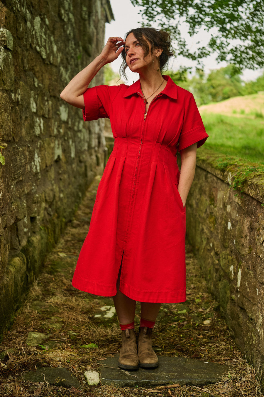 Sew Liberated Dungiven Dress