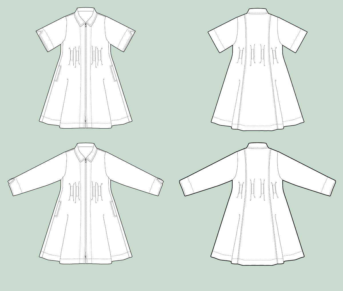 Sew Liberated Dungiven Dress
