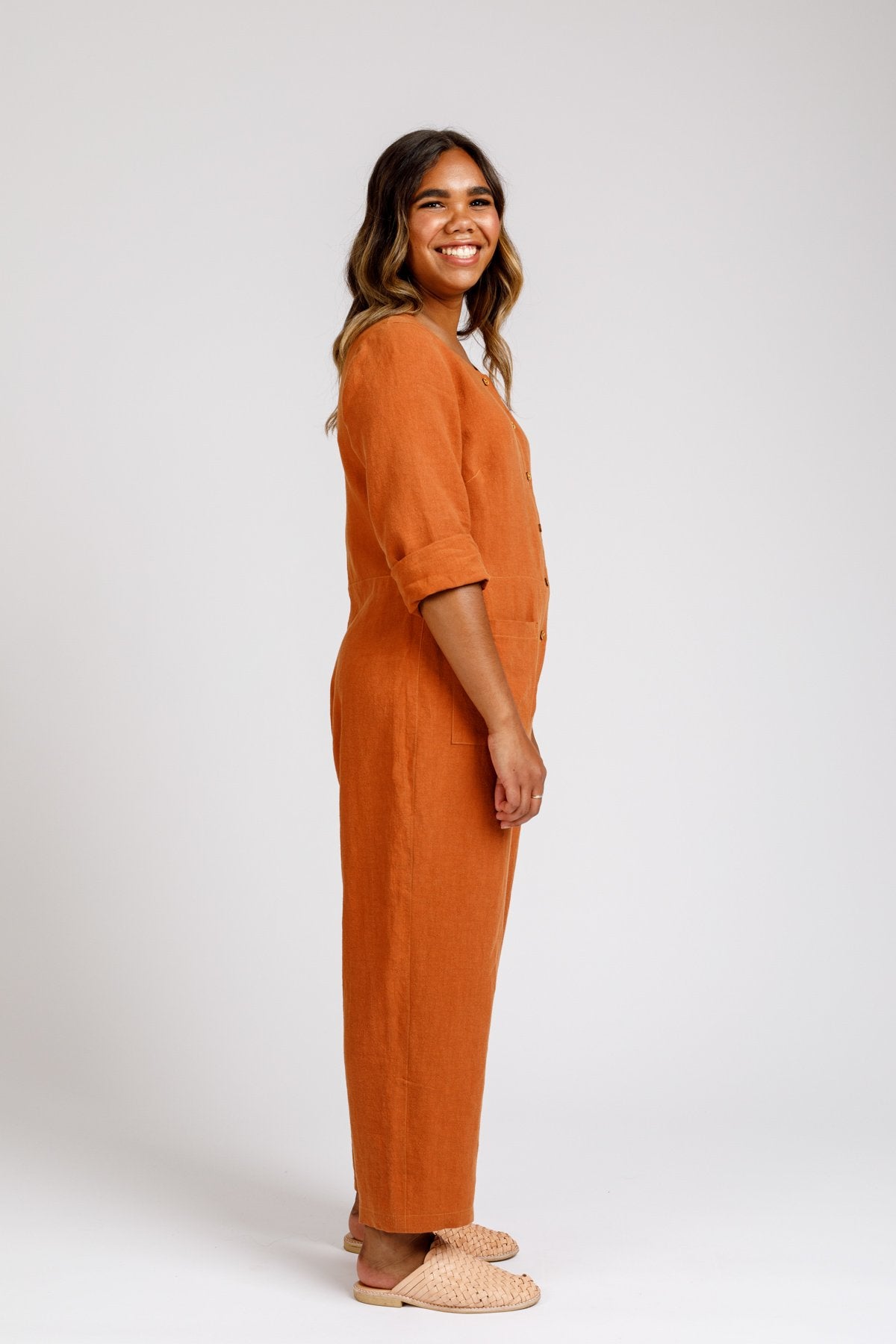 Megan Nielsen Durban Jumpsuit and Romper – The Fold Line