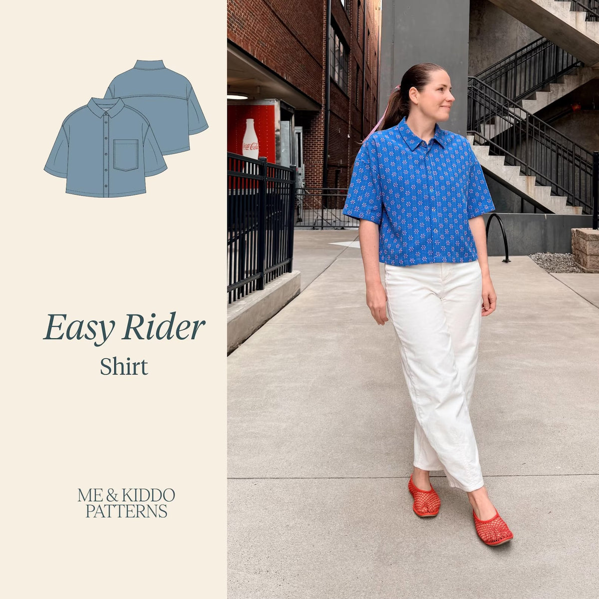 Me & Kiddo Patterns Easy Rider Shirt