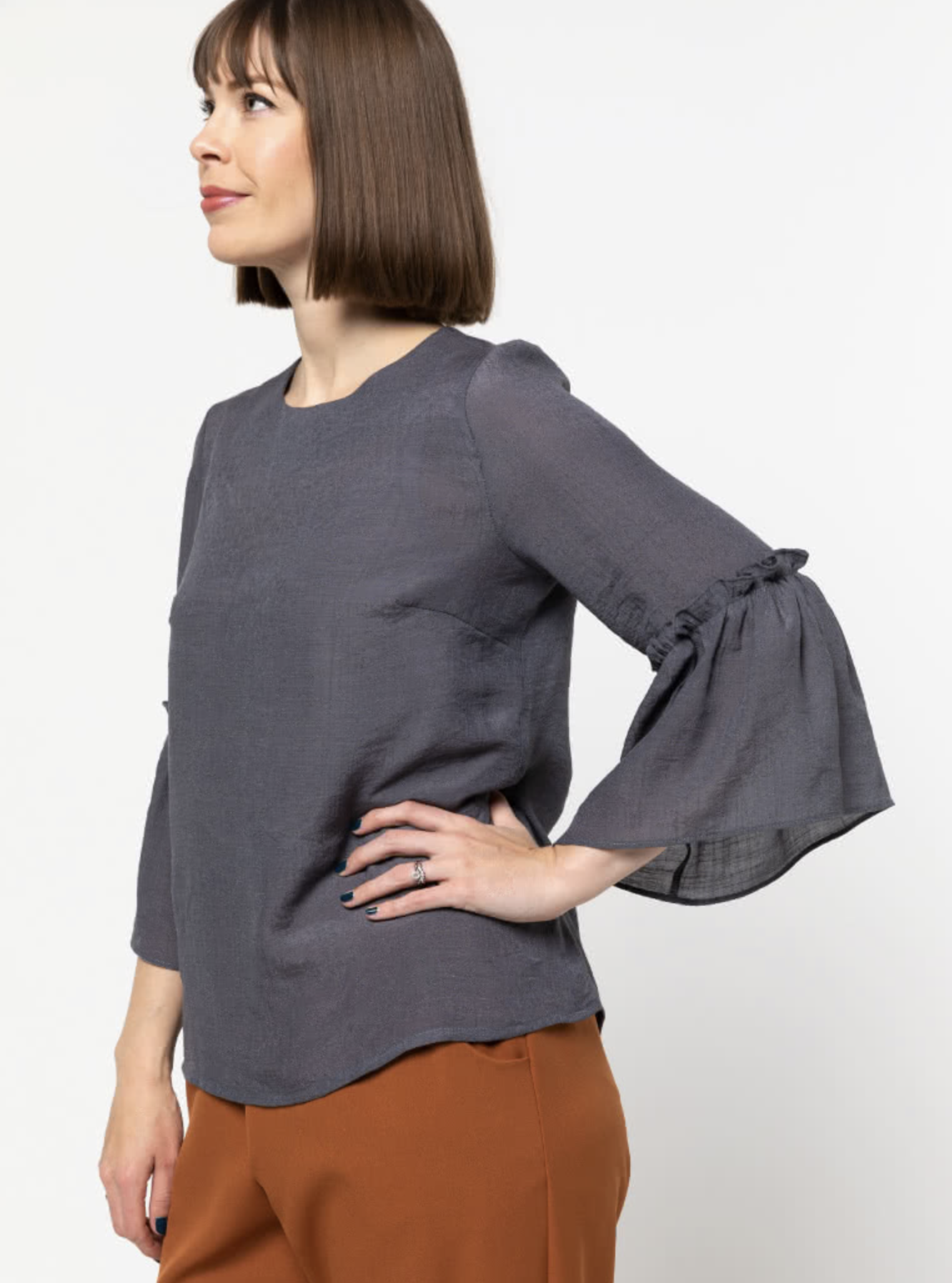 Style Arc Effie Woven Top