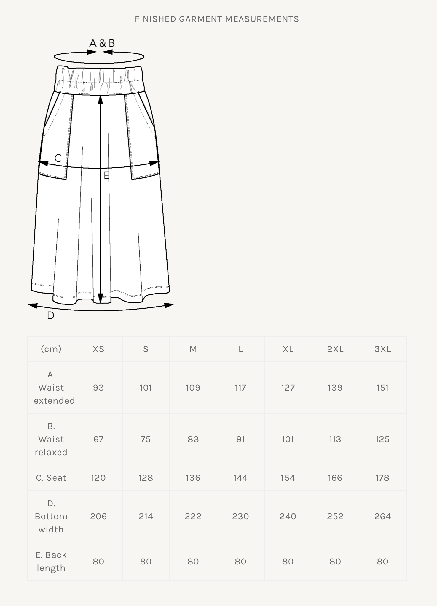 The Assembly Line Elastic Waist Maxi Skirt