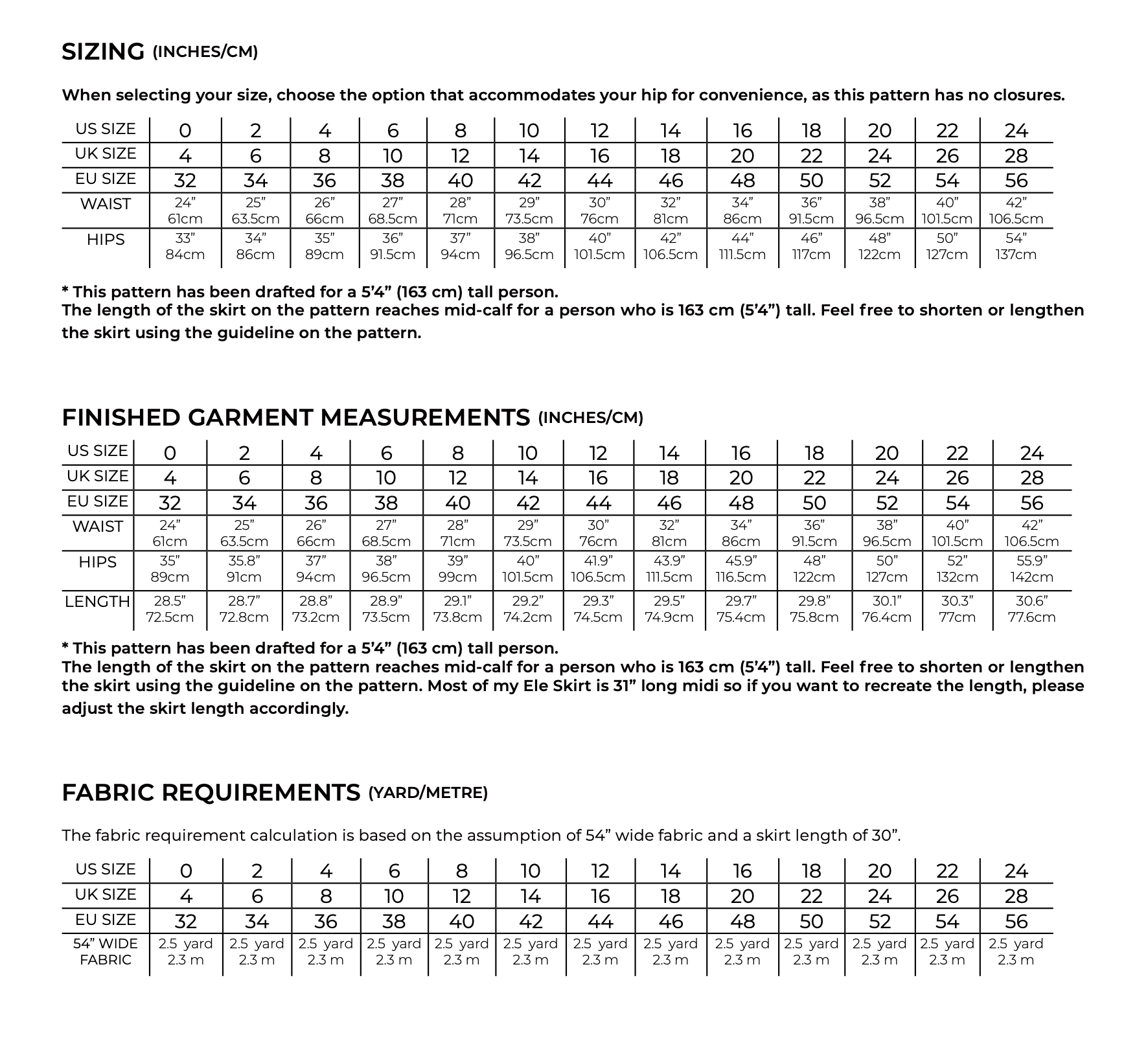 Sewing Therapy Ele Skirt