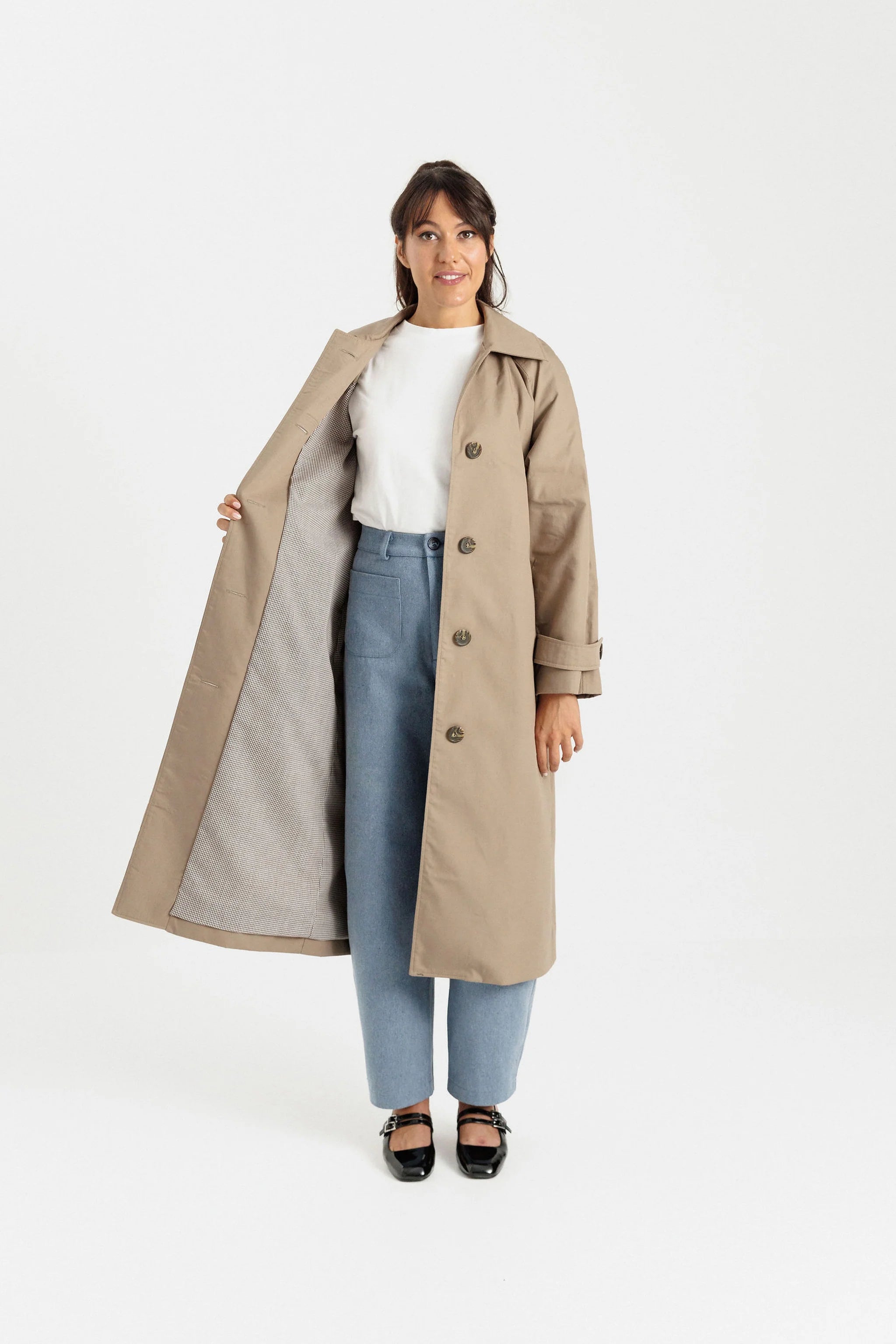 Papercut Patterns Eliza Trench Coat