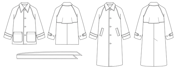 Papercut Patterns Eliza Trench Coat