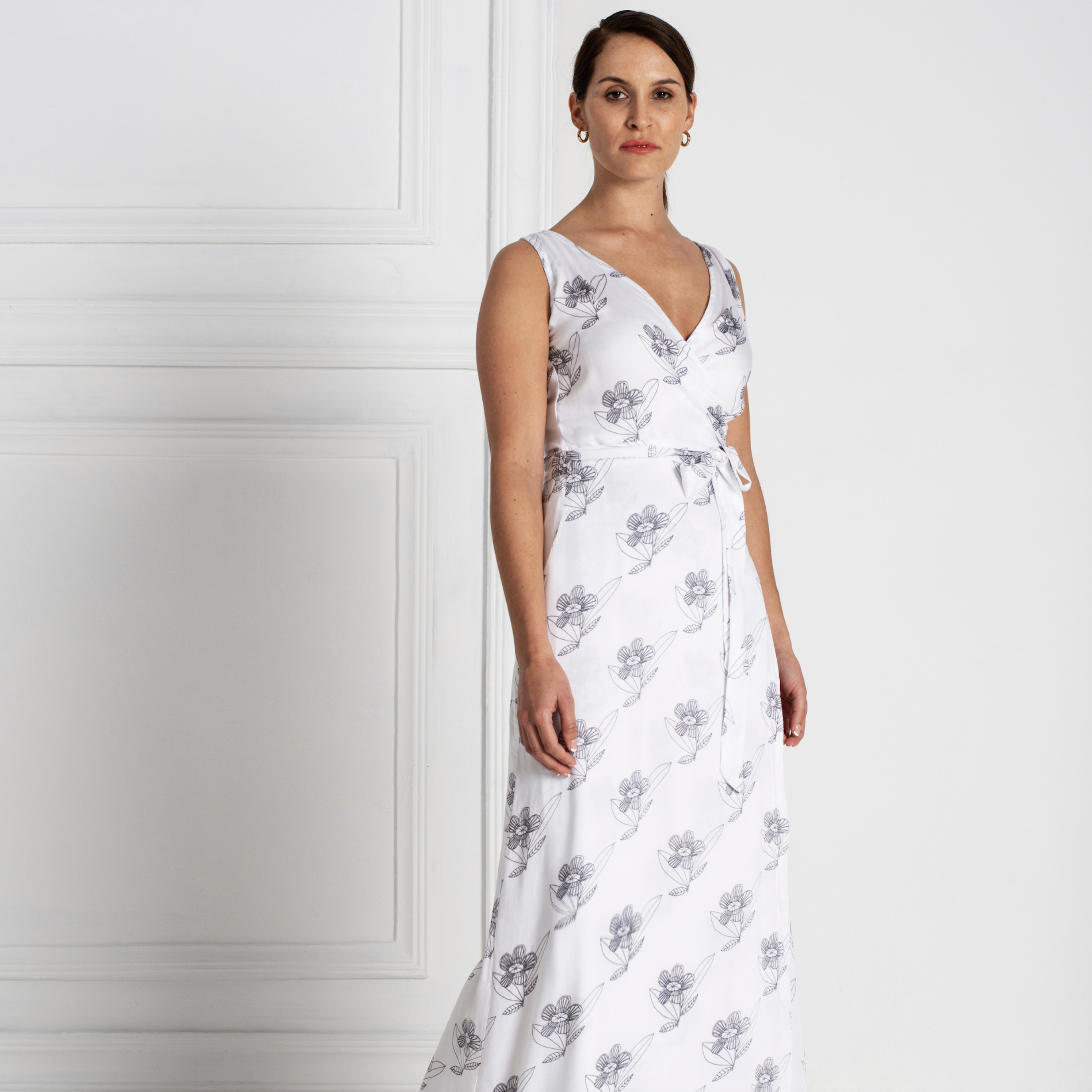Pattern Sewciety Ella Wrap Dress and Top The Fold Line Pattern Sewciety Ella Wrap Dress and Top The Fold Line