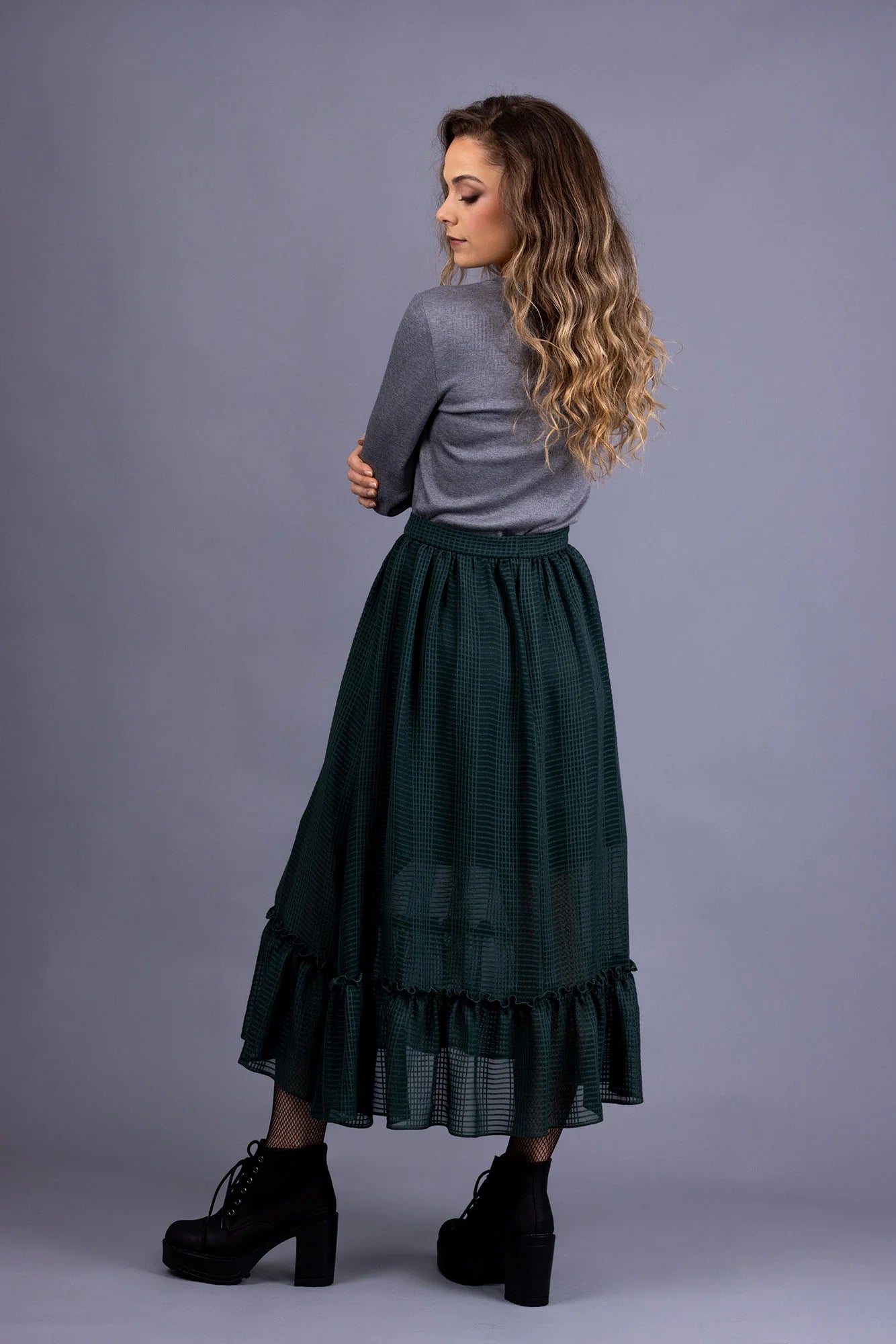 Forget-me-not Patterns Ella Skirt