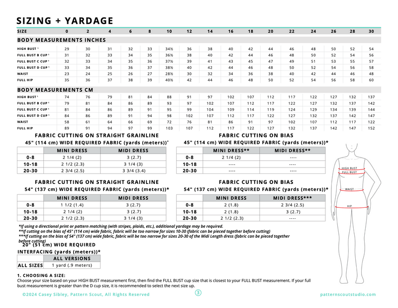 Pattern Scout Ella Dress – The Fold Line