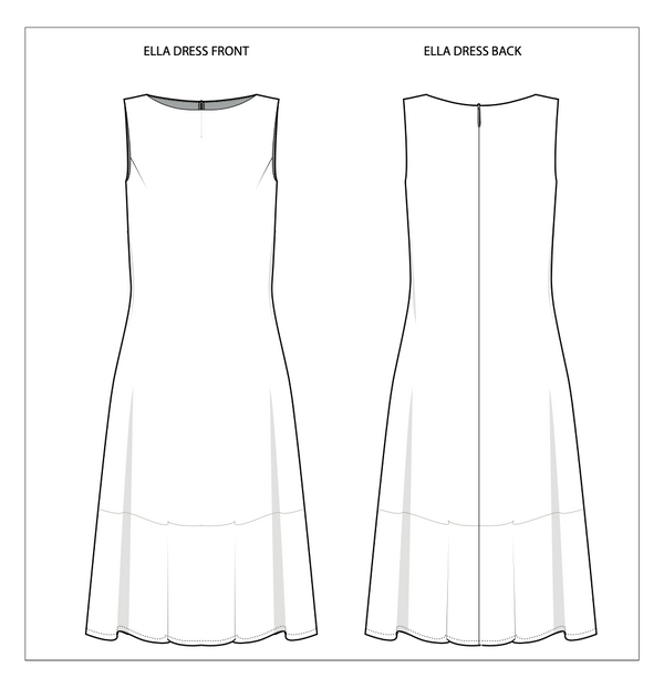 Pattern Scout Ella Dress – The Fold Line