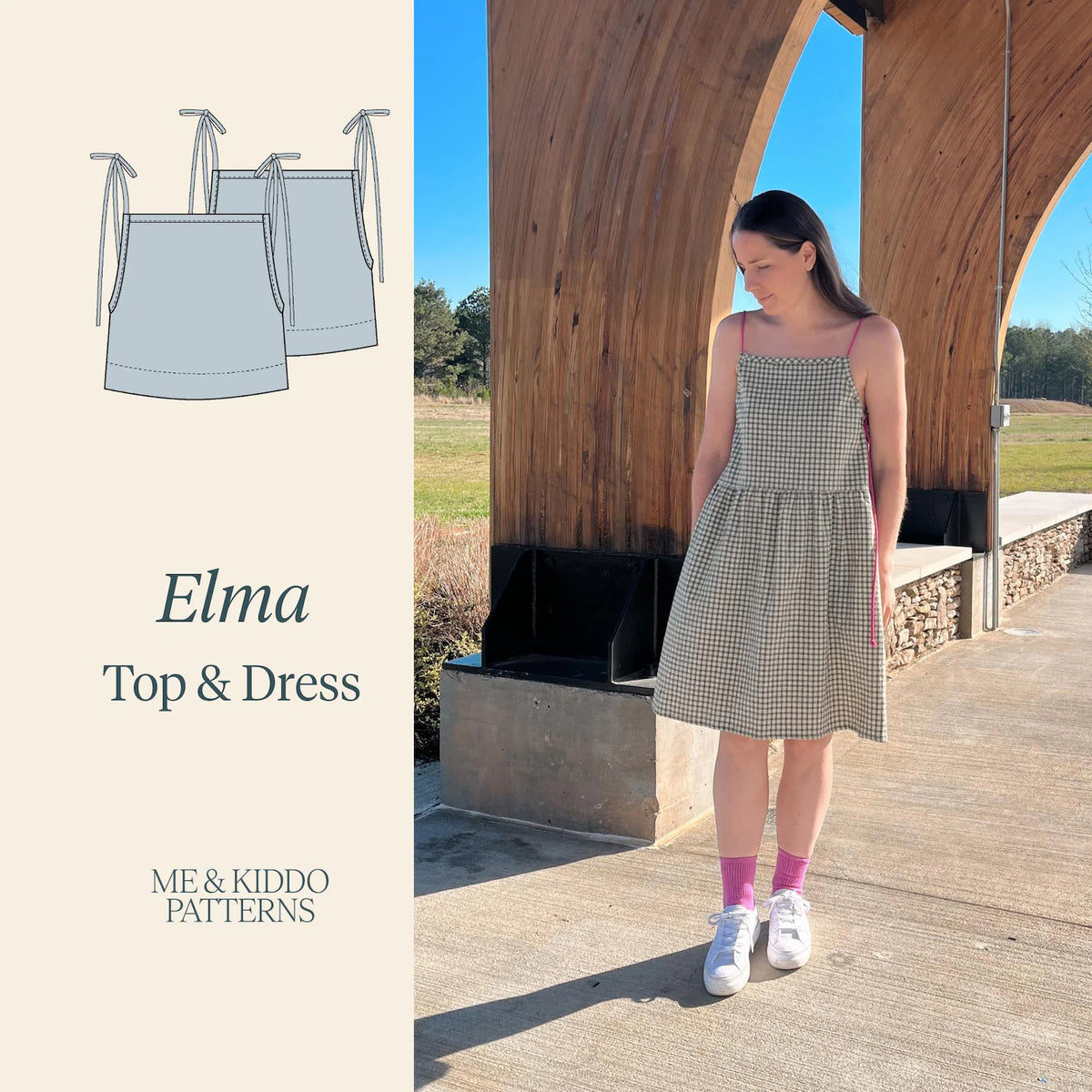 Me & Kiddo Patterns Elma Top and Dress