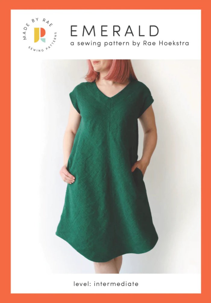 Made by Rae Emerald Dress and Top – The Fold Line