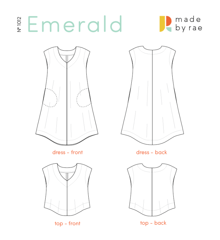 Made by Rae Emerald Dress and Top