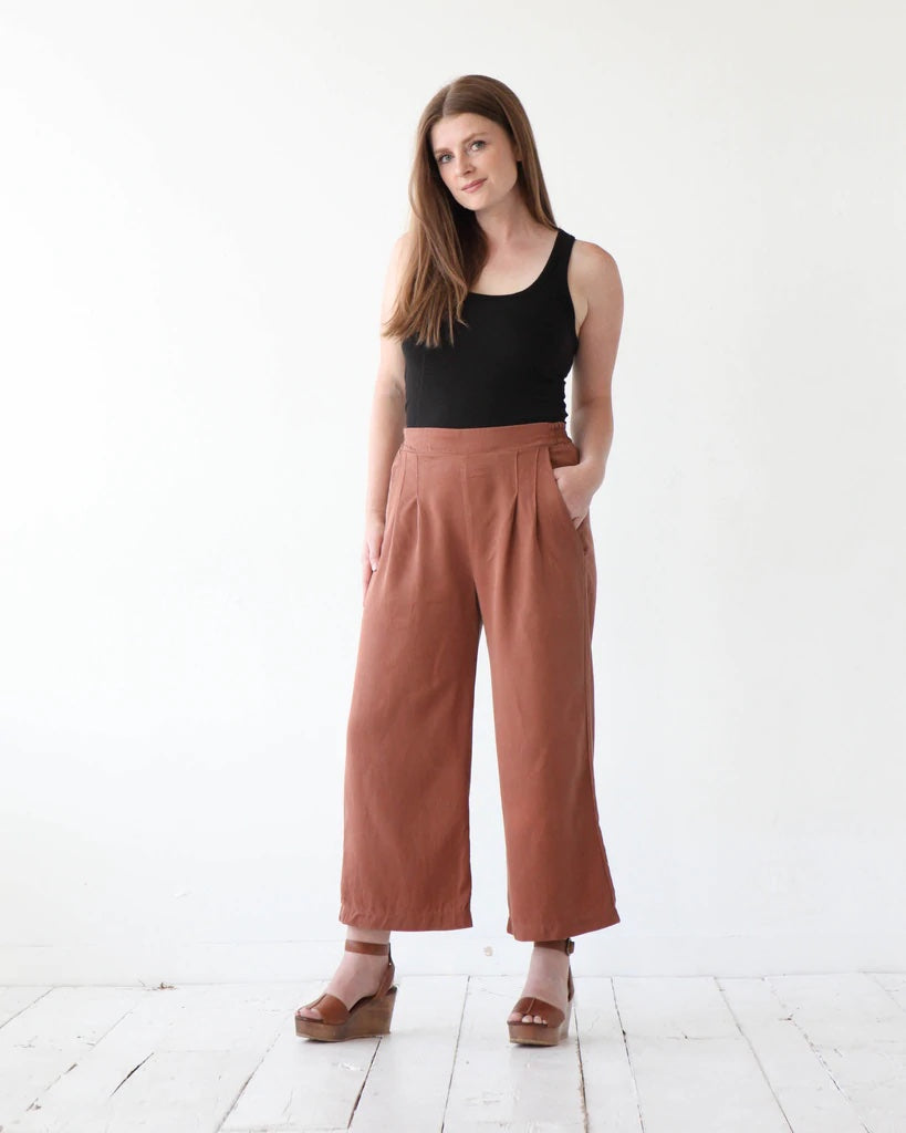 True Bias Emerson Crop Pant and Short