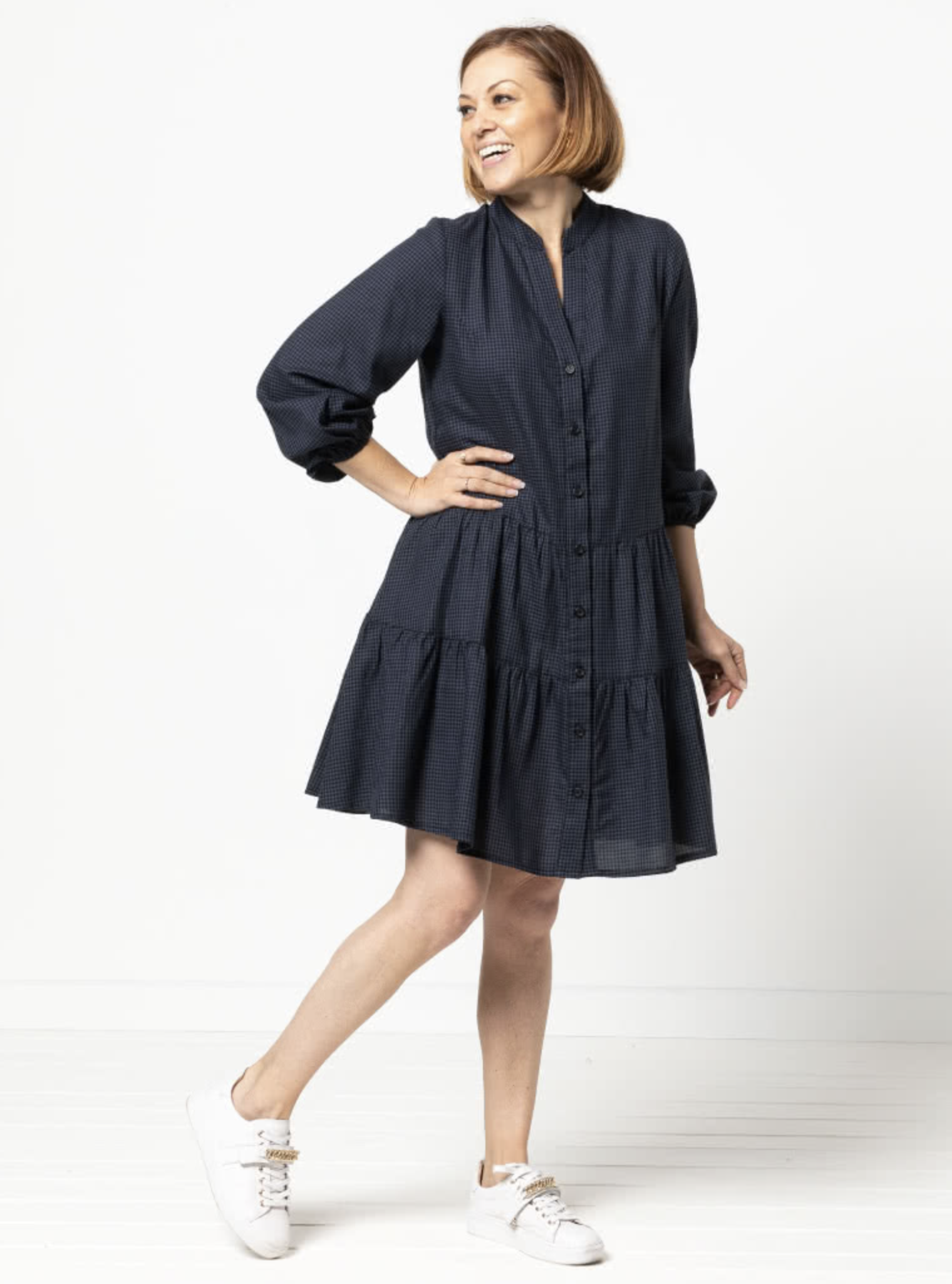 Style Arc Emerson Woven Dress