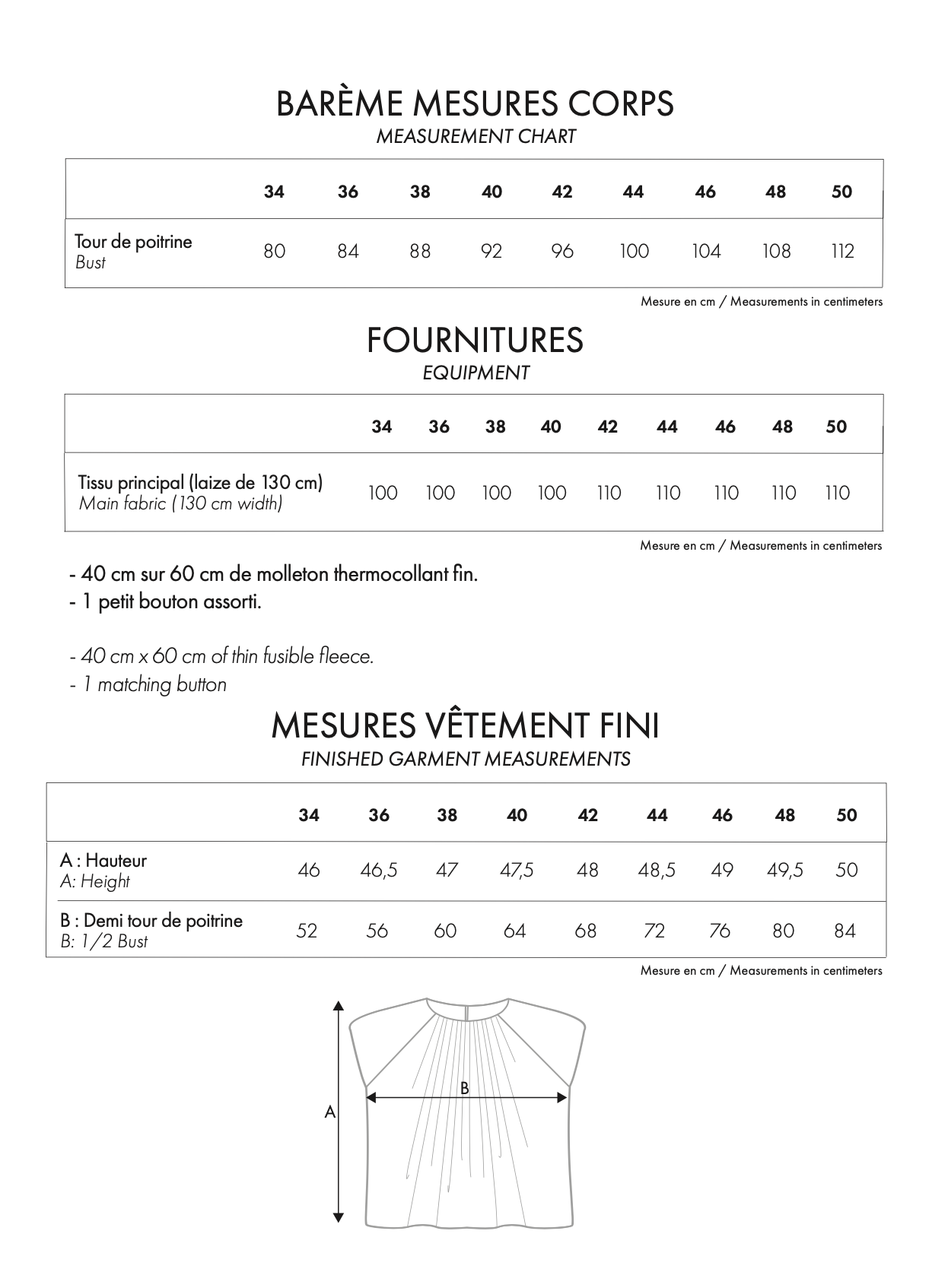 Atelier Brunette Le Top Épaulette