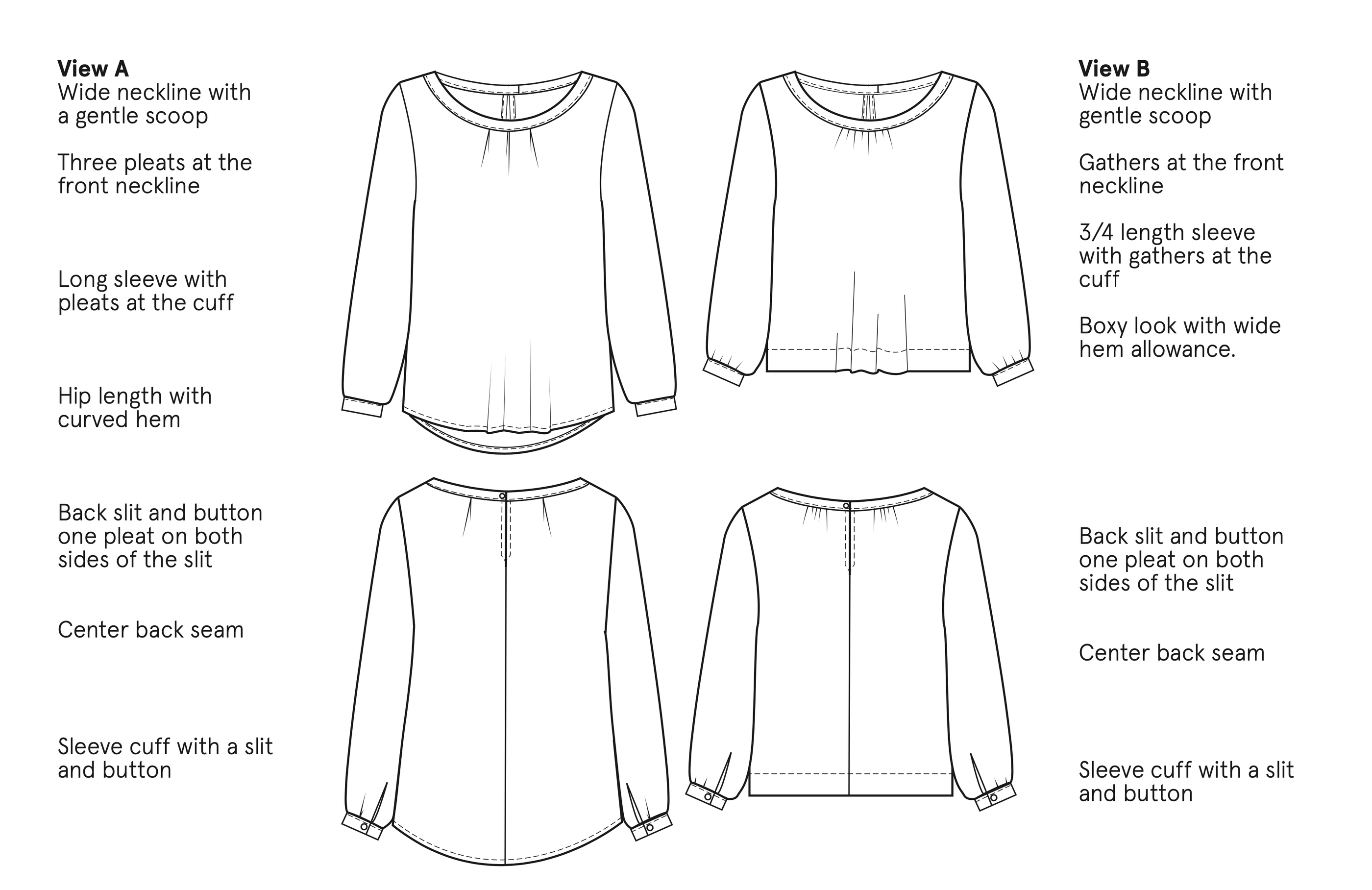 Esther Blouse Light Blue main image 0