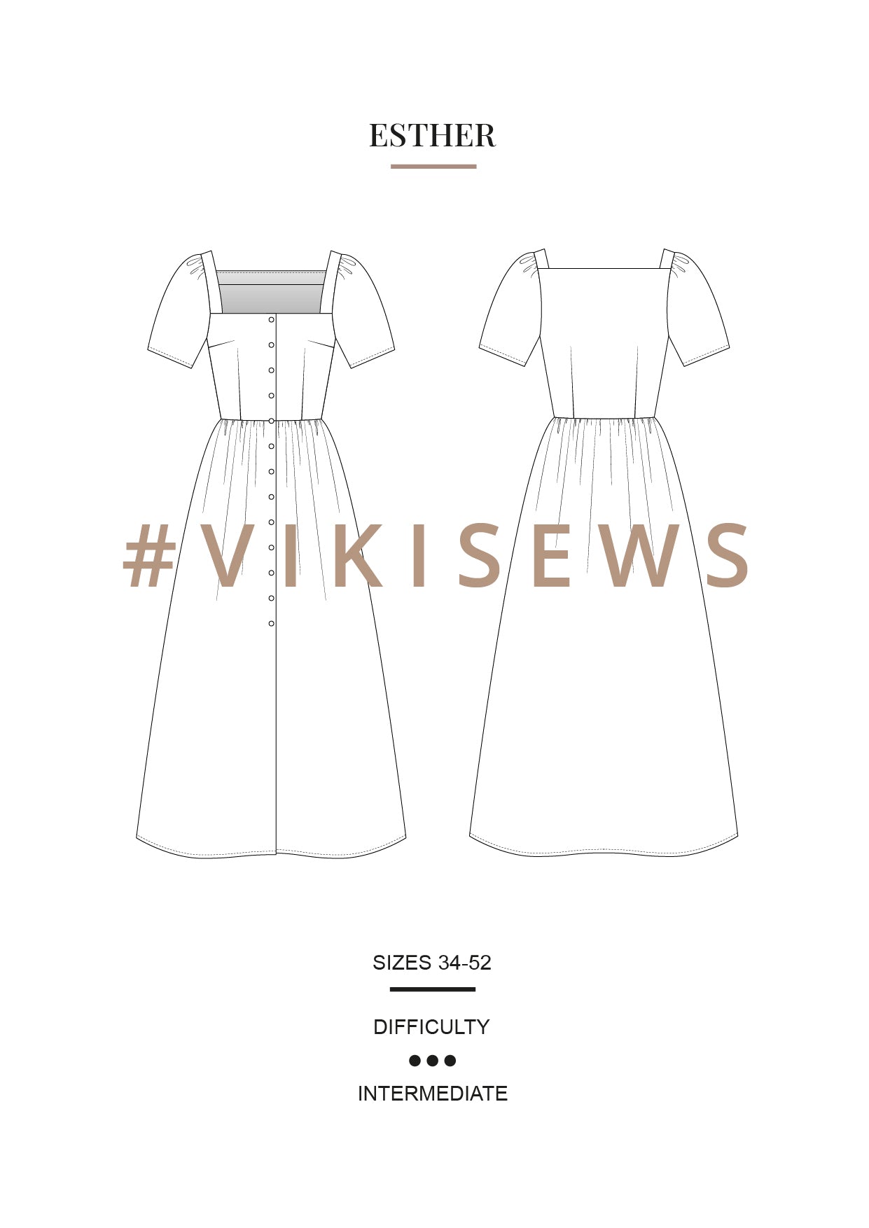 Vikisews Esther Dress