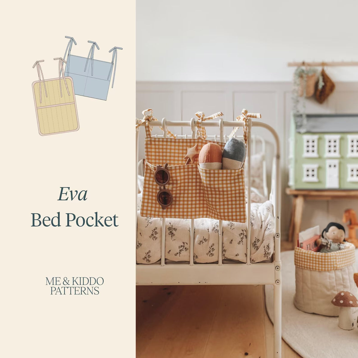 Me & Kiddo Patterns Eva Bed Pocket PDF