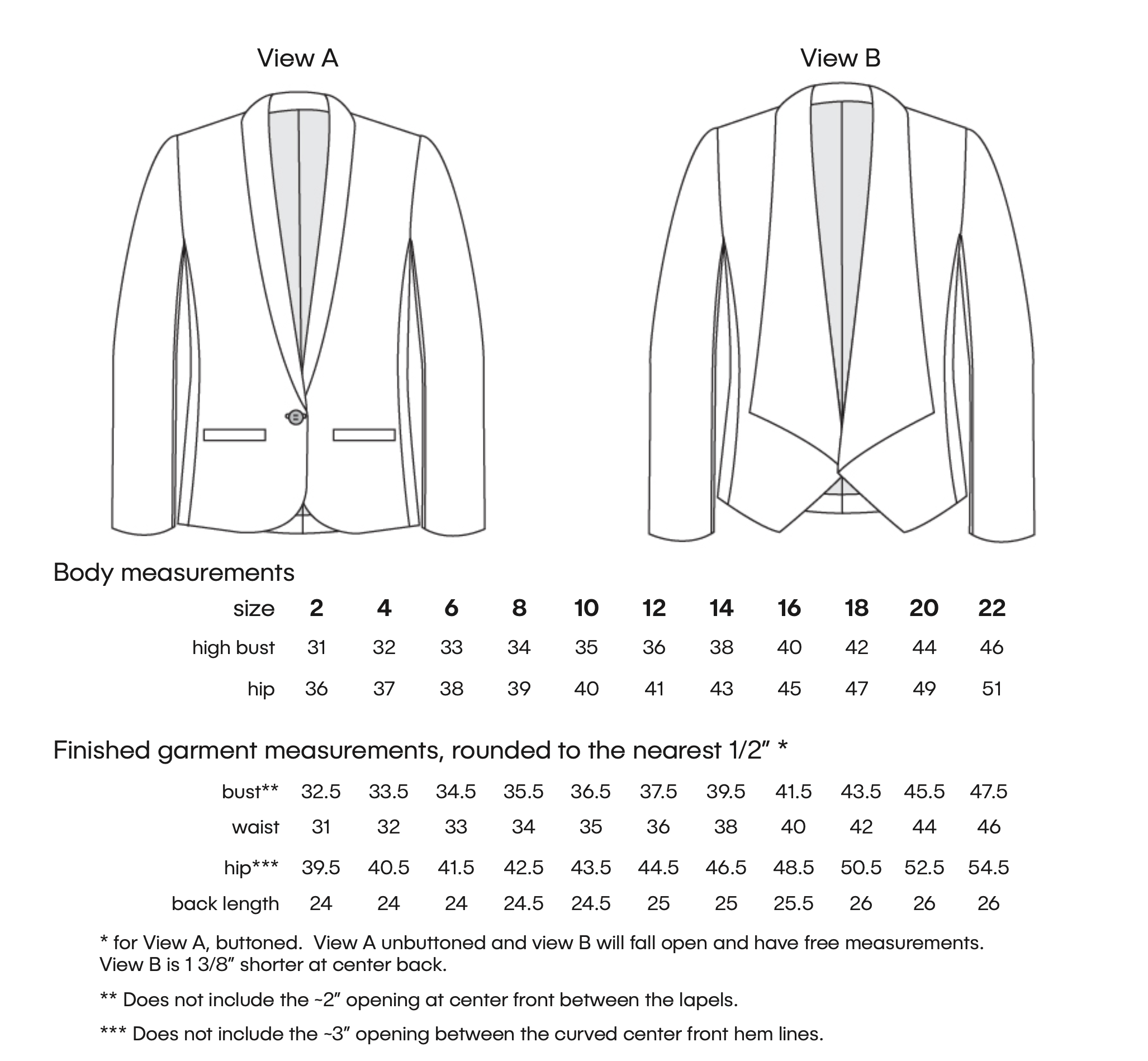 Hey June Handmade Evans Blazer