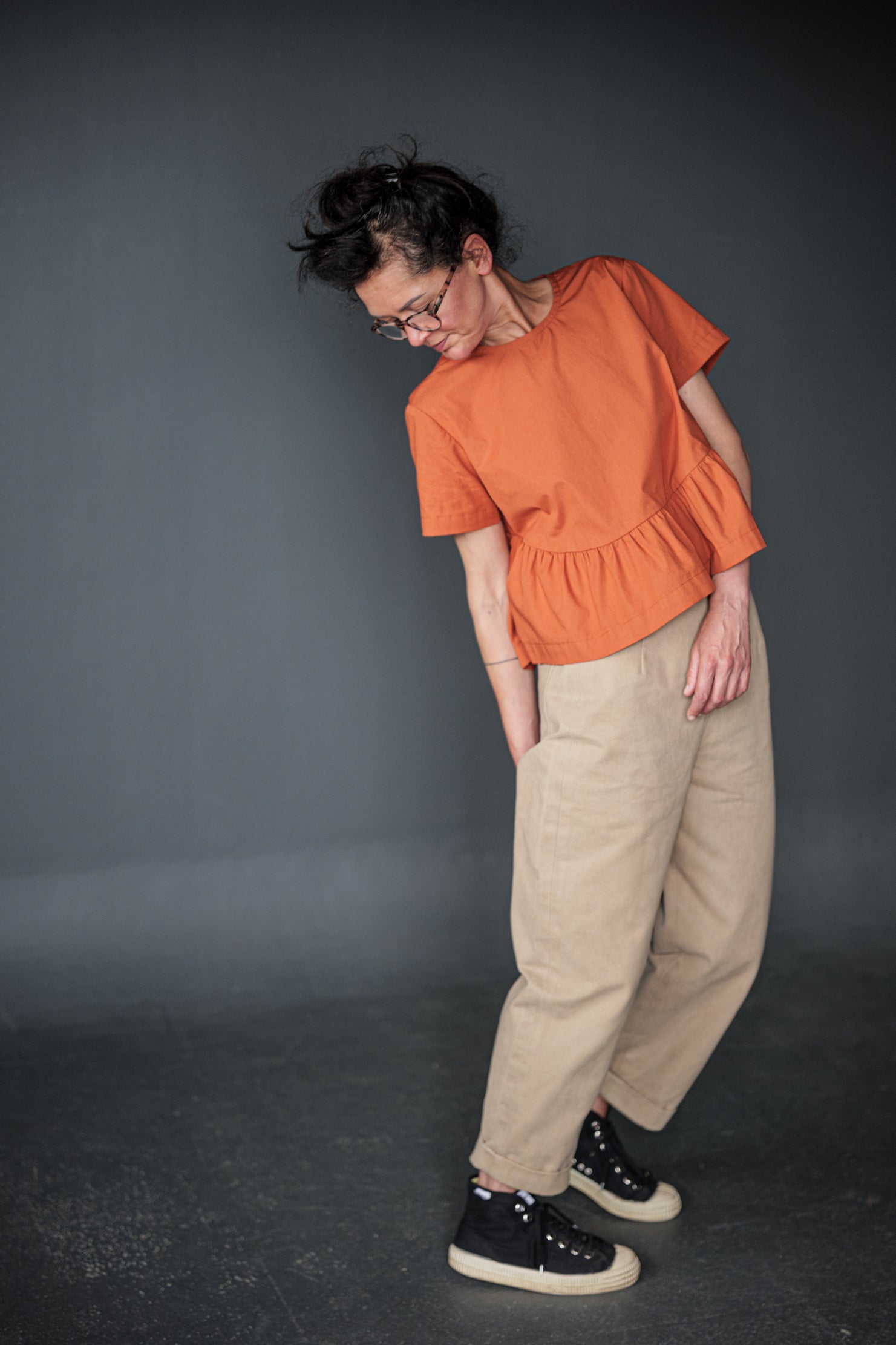 ANDMARY Eve line loose pants