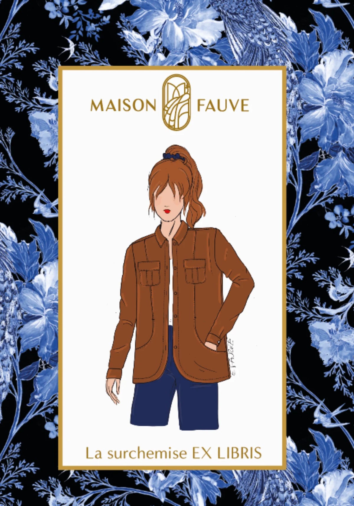 Maison Fauve Ex Libris Overshirt
