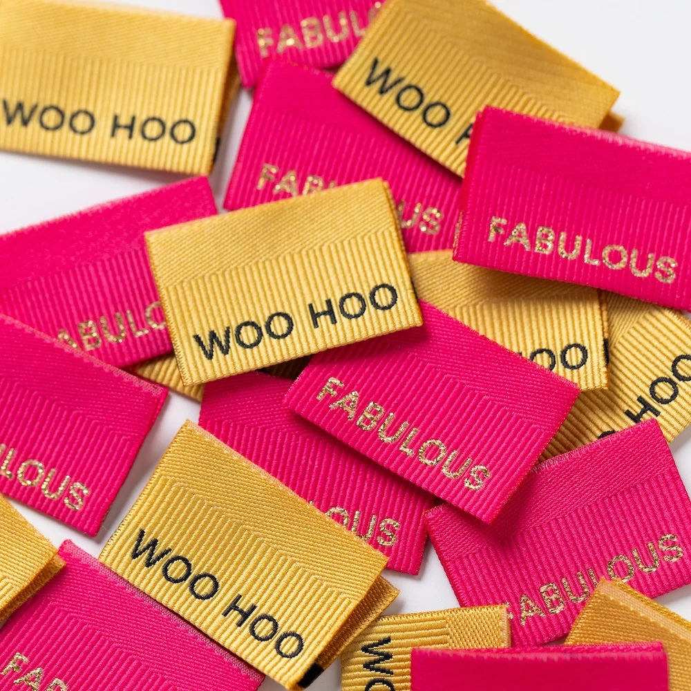 Little Rosy Cheeks 'Fabulous / Woo Hoo' Labels