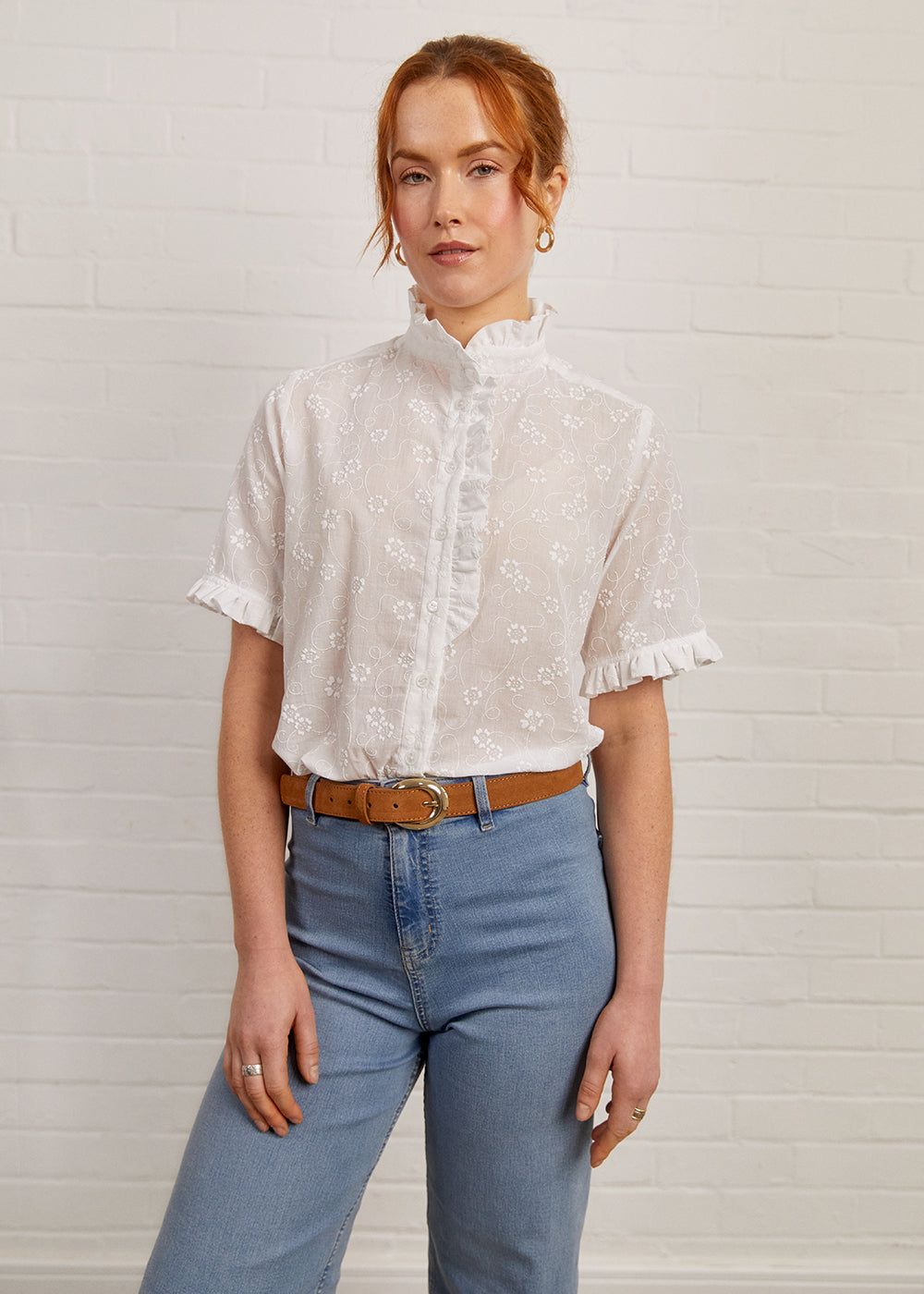 Fabric Godmother Carnation Blouse