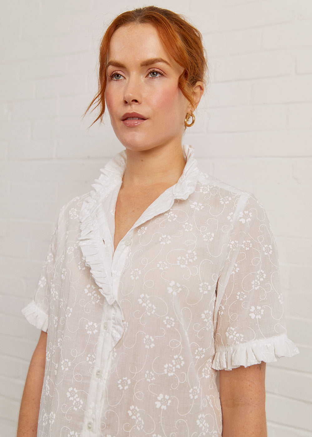 Fabric Godmother Carnation Blouse