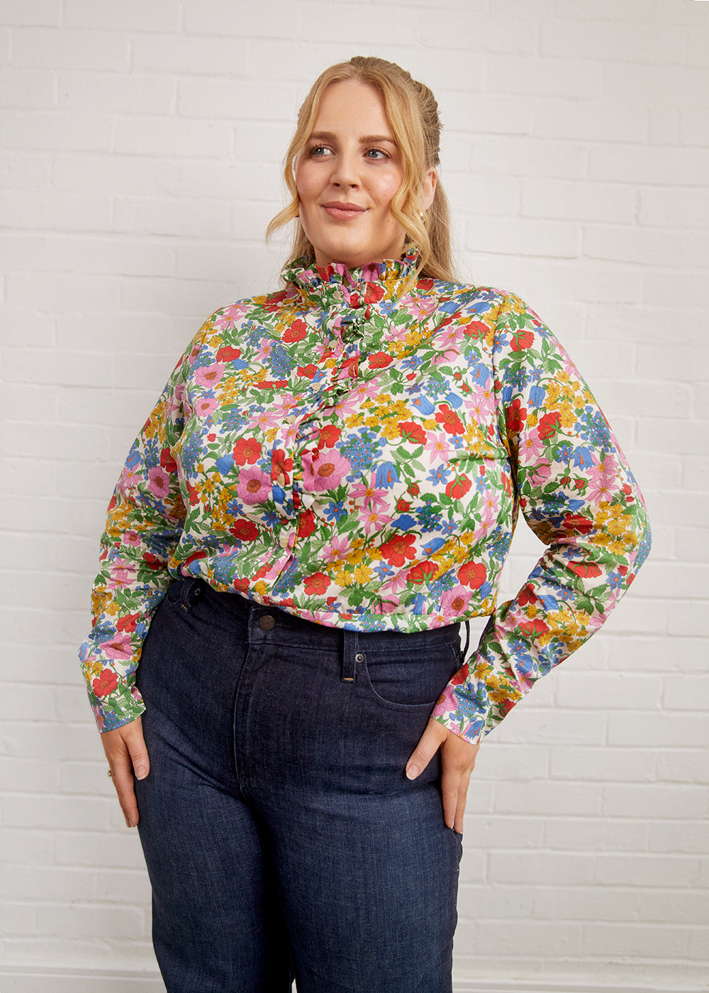 Fabric Godmother Carnation Blouse