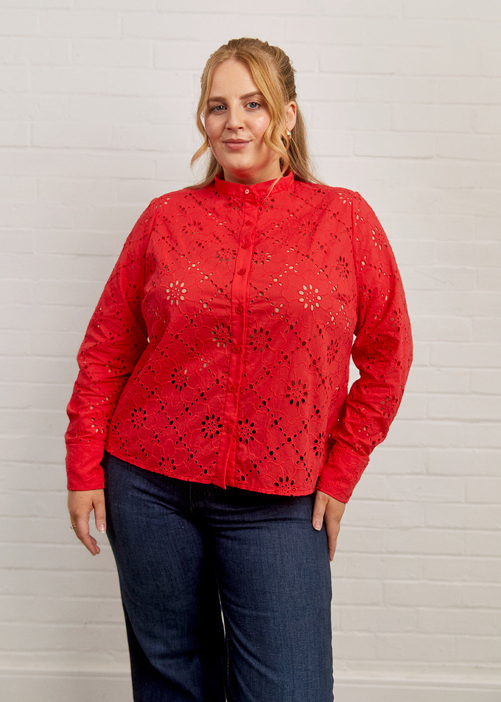 Fabric Godmother Carnation Blouse