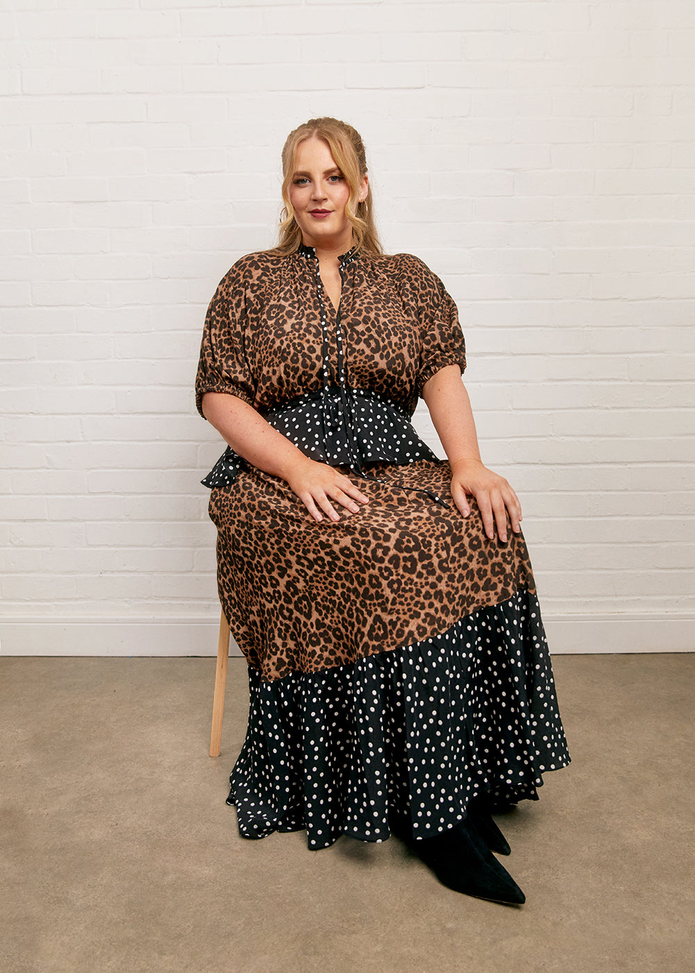 Fabric Godmother Lisi Dress and Blouse