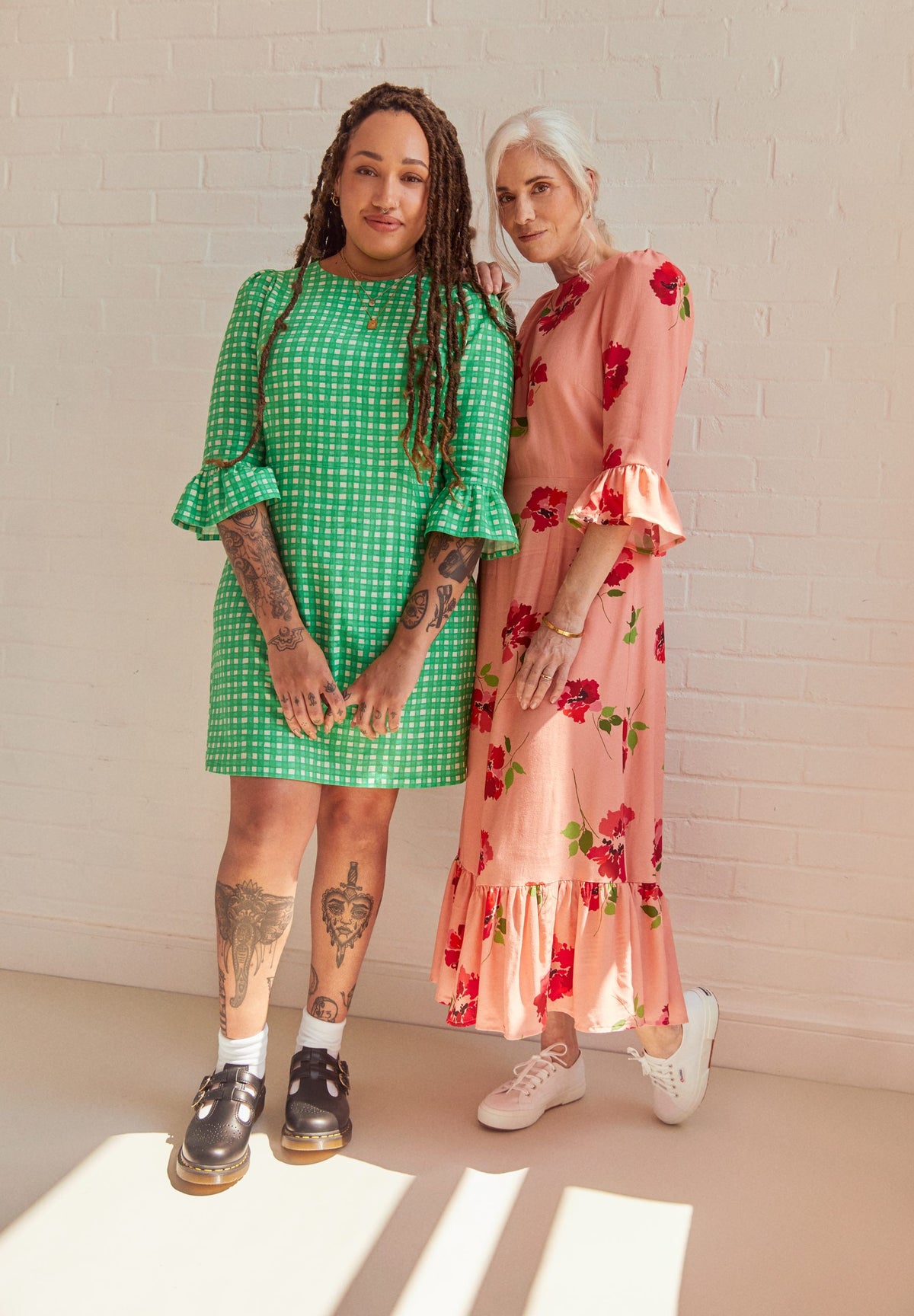 Fabric Godmother Peony Dress - Printed copy shop (+£7.00)