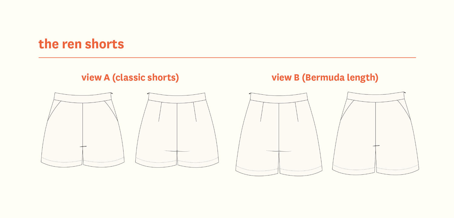 Fabric Godmother Ren Shorts