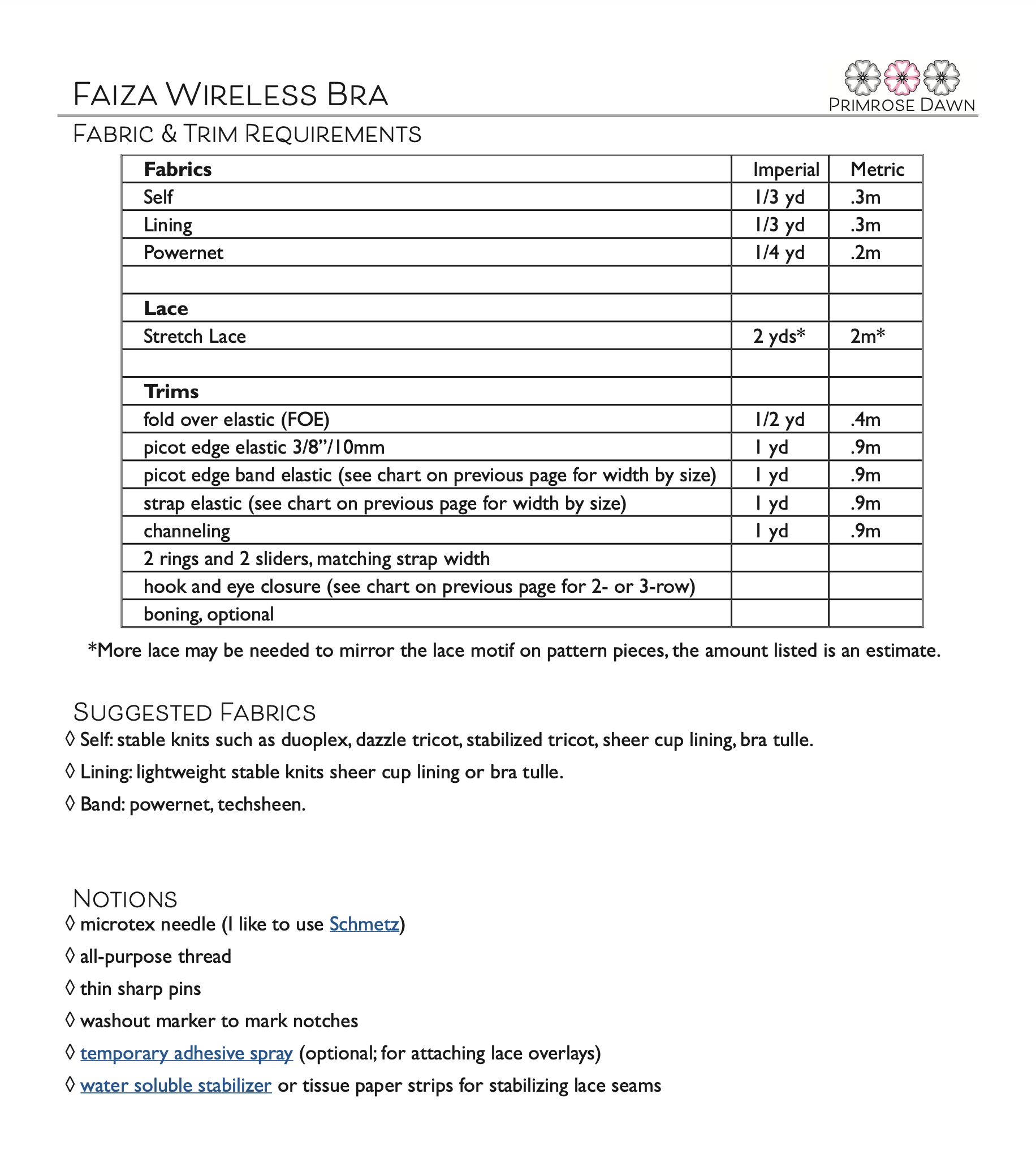 Primrose Dawn Faiza Wireless Bra