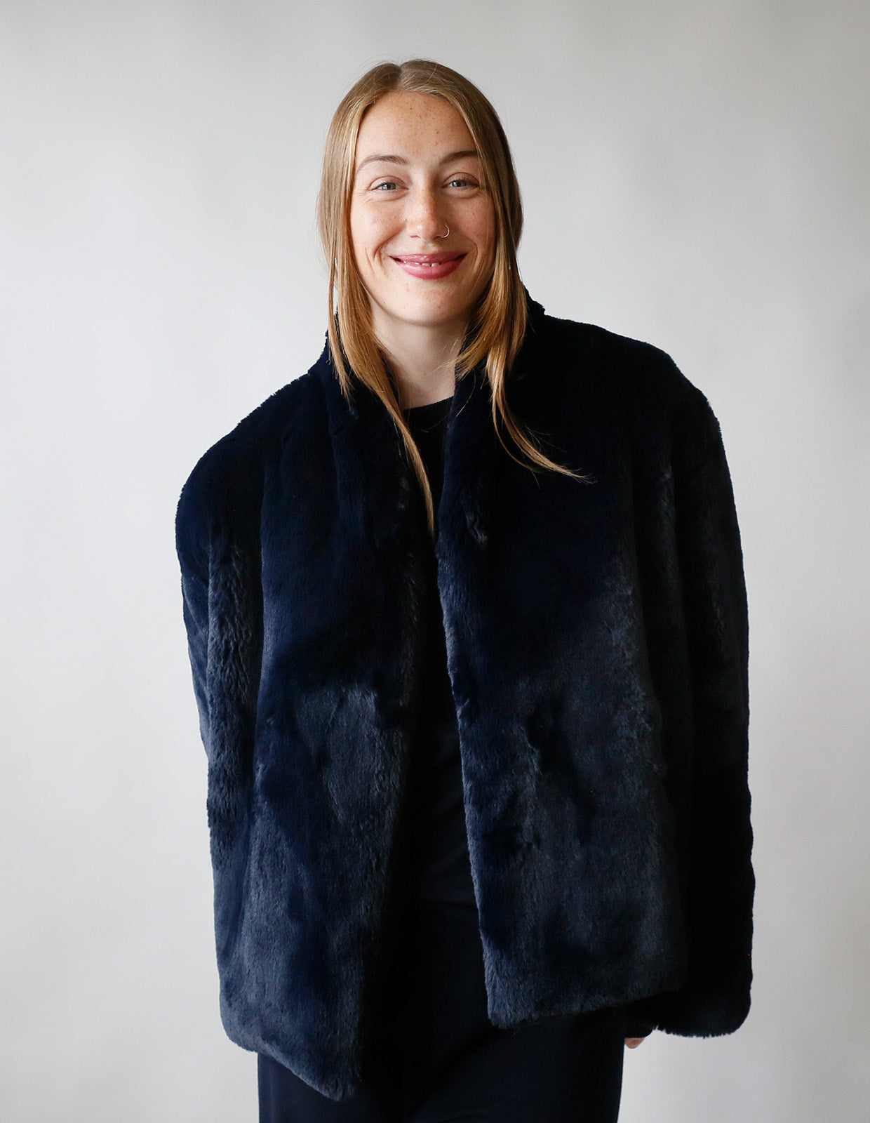 The Maker's Atelier Faux Fur Jacket – The Fold Line