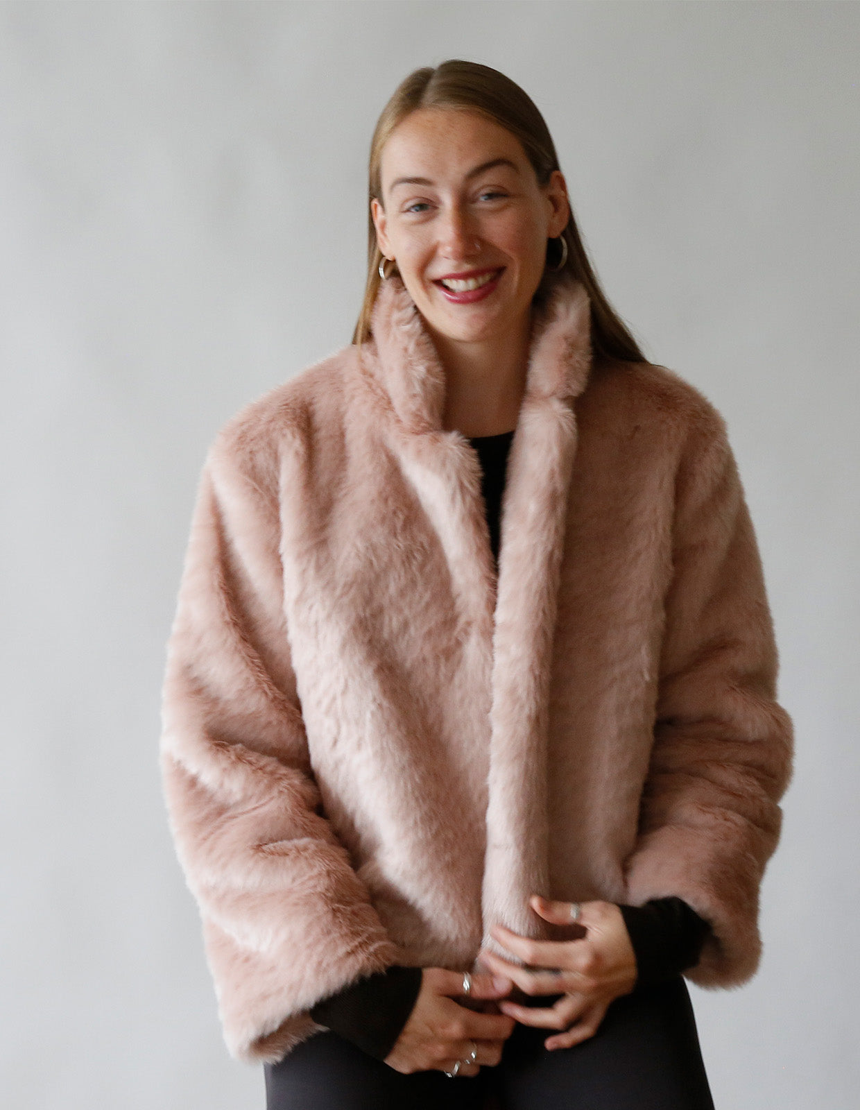 ジャケット・アウター n.k atelier fake fur jacket The Maker's Atelier Faux Fur Jacket – The Fold Line