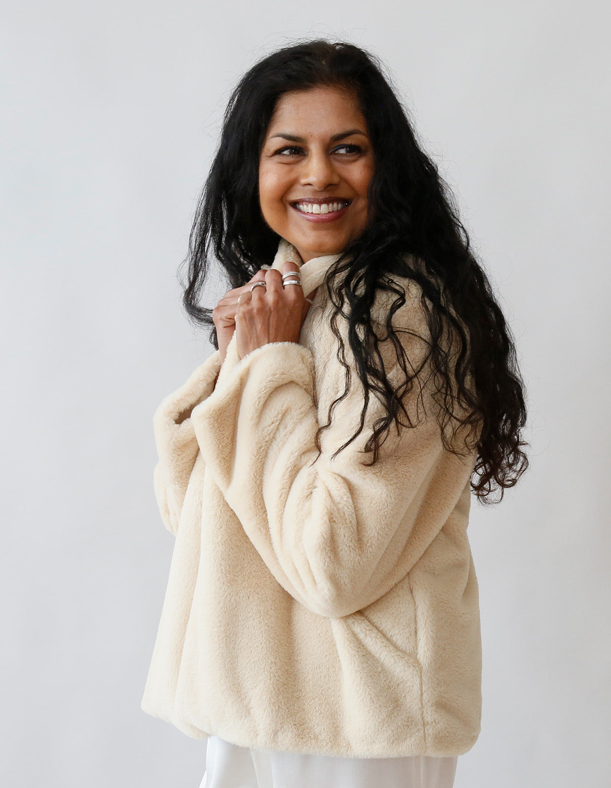 The Maker's Atelier Faux Fur Jacket