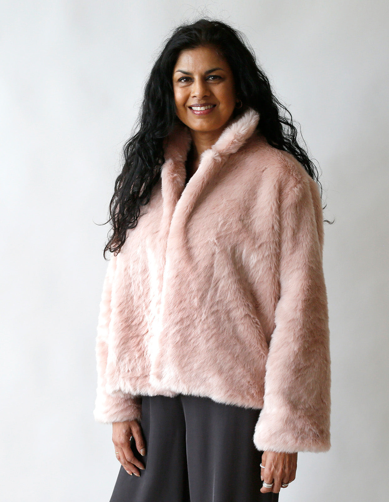 The Maker's Atelier Faux Fur Jacket – The Fold Line